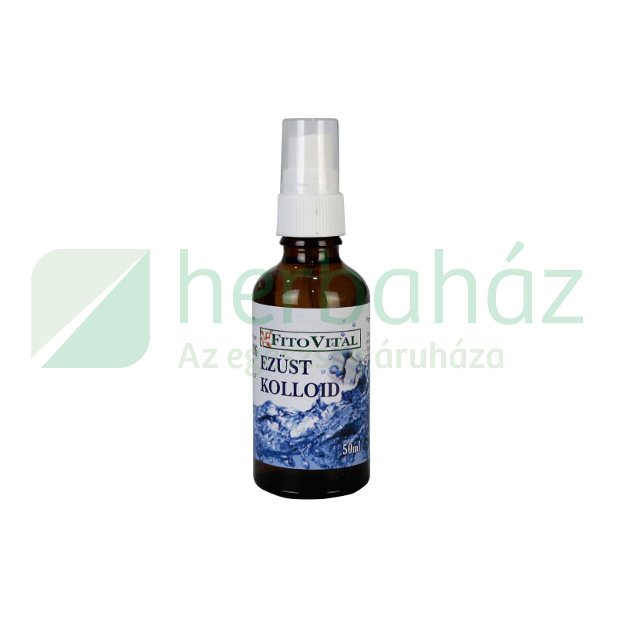 FITOVITAL 25PPM EZÜSTKOLLOID SZÓRÓFEJES 50ML