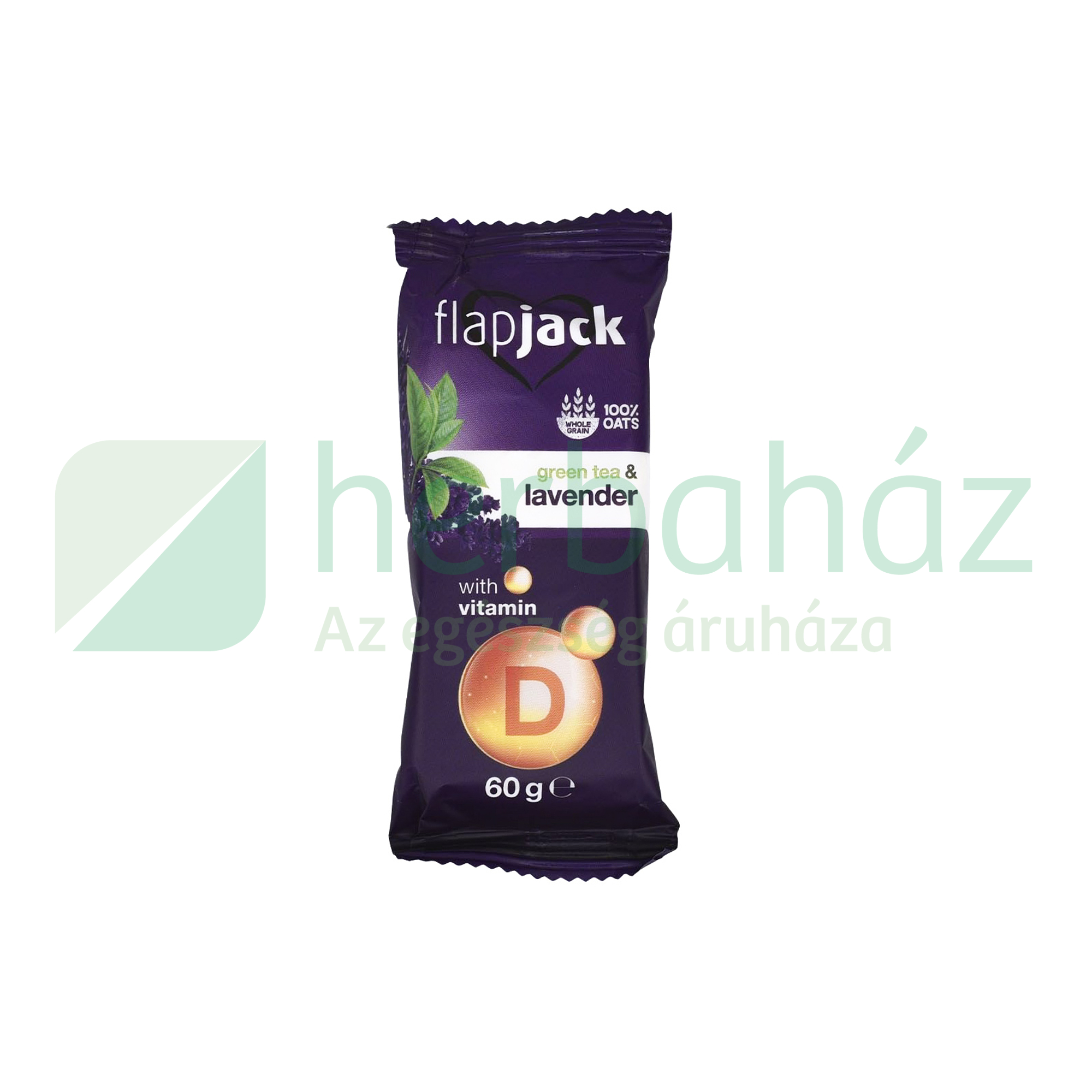 FLAPJACK CITROM-LEVENDULA-ZÖLDTEA ÍZŰ ZABSZELET D-VITAMINNAL 60G