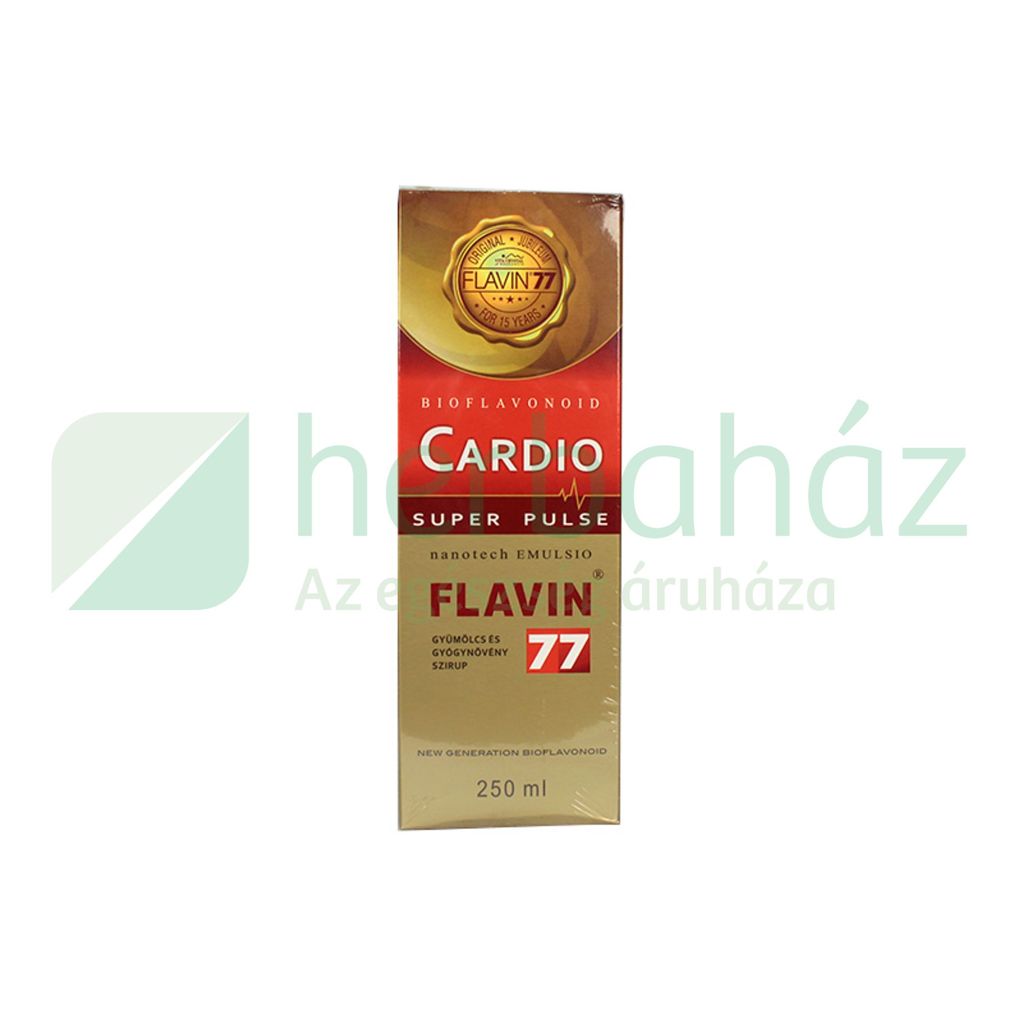 FLAVIN 77 CARDIO SZIRUP 250ML