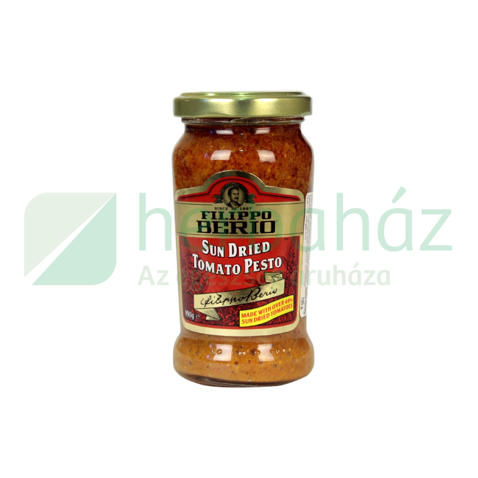 FLIPPO BERIO PARADICSOMOS PESTO SZÁRÍTOTT 190G