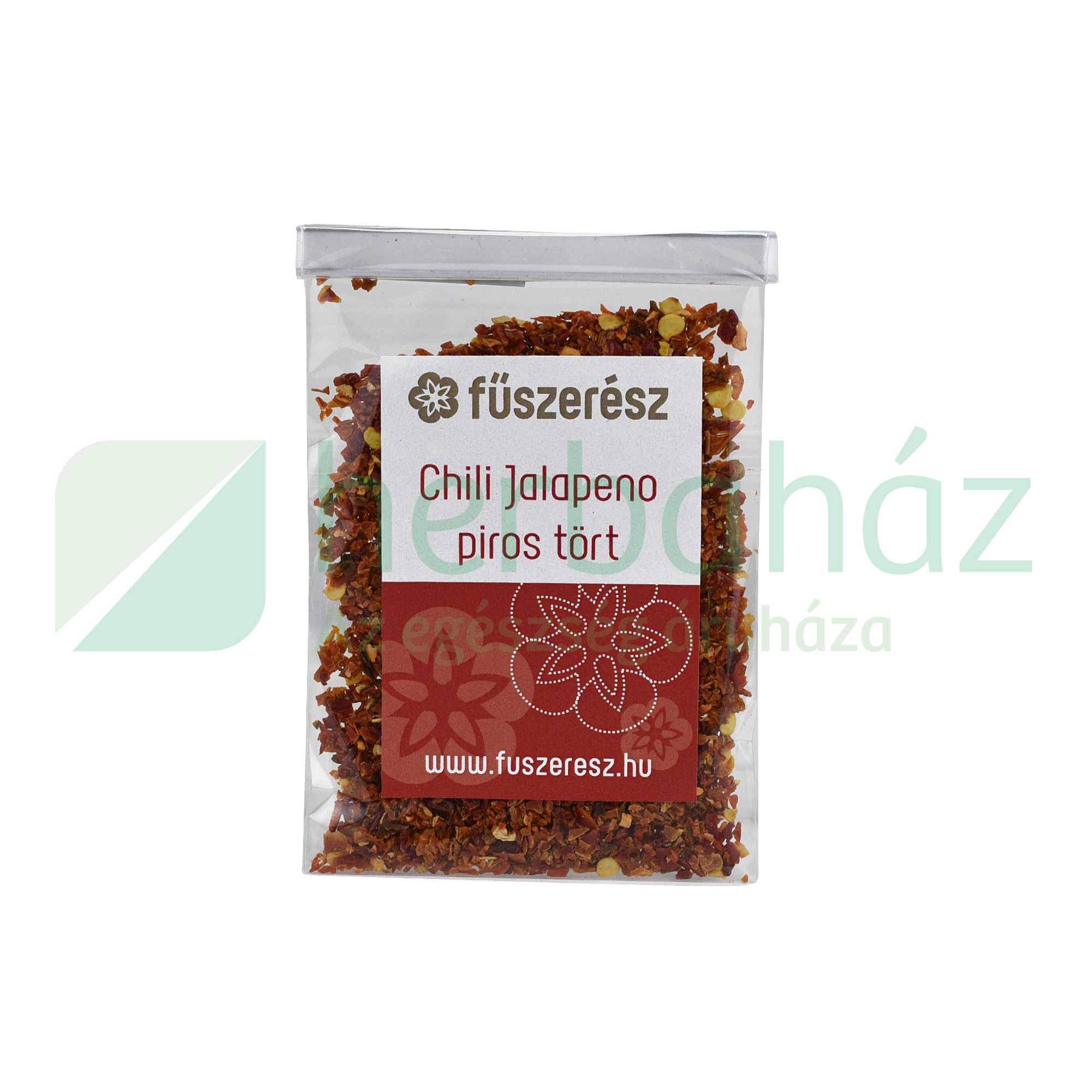 FŰSZERÉSZ CHILI JALAPENO PIROS TÖRT 10G