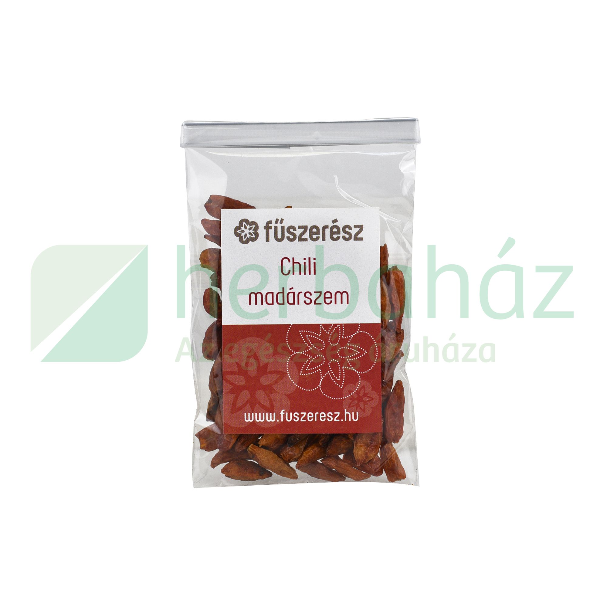 FŰSZERÉSZ CHILI MADÁRSZEM EGÉSZ 10G