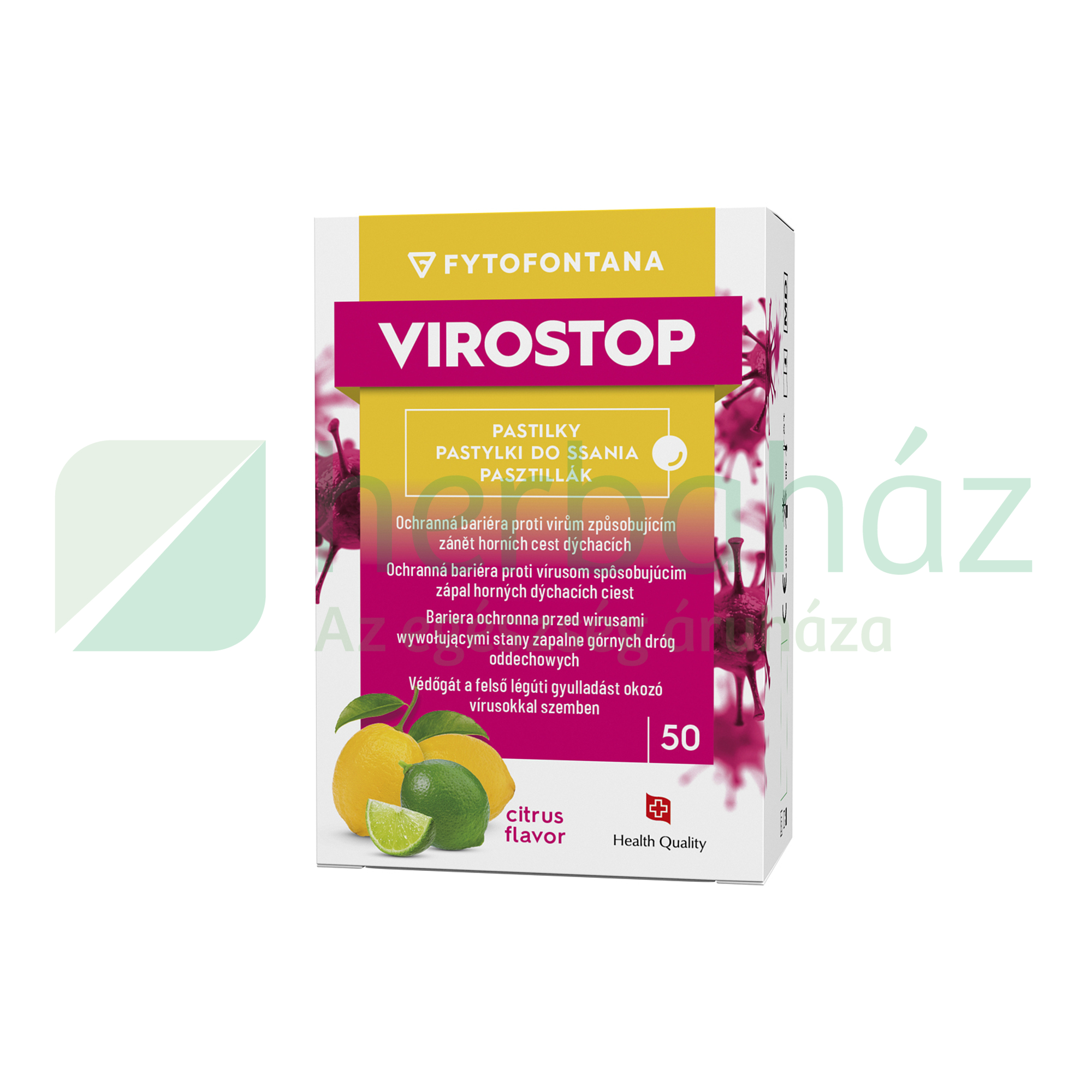 FYTOFONTANA VIROSTOP PASZTILLA CITRUS 50DB