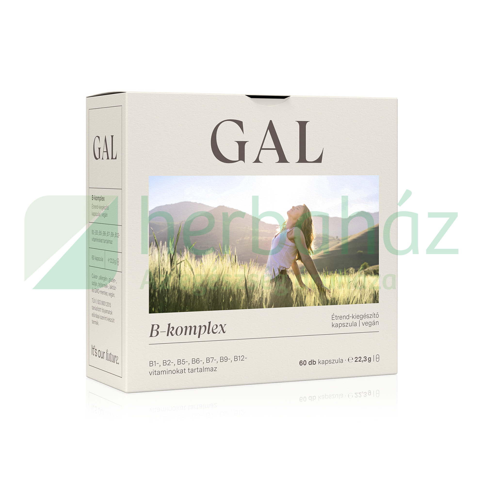 GAL B-KOMPLEX VEGÁN KAPSZULA (ÚJ) 60DB