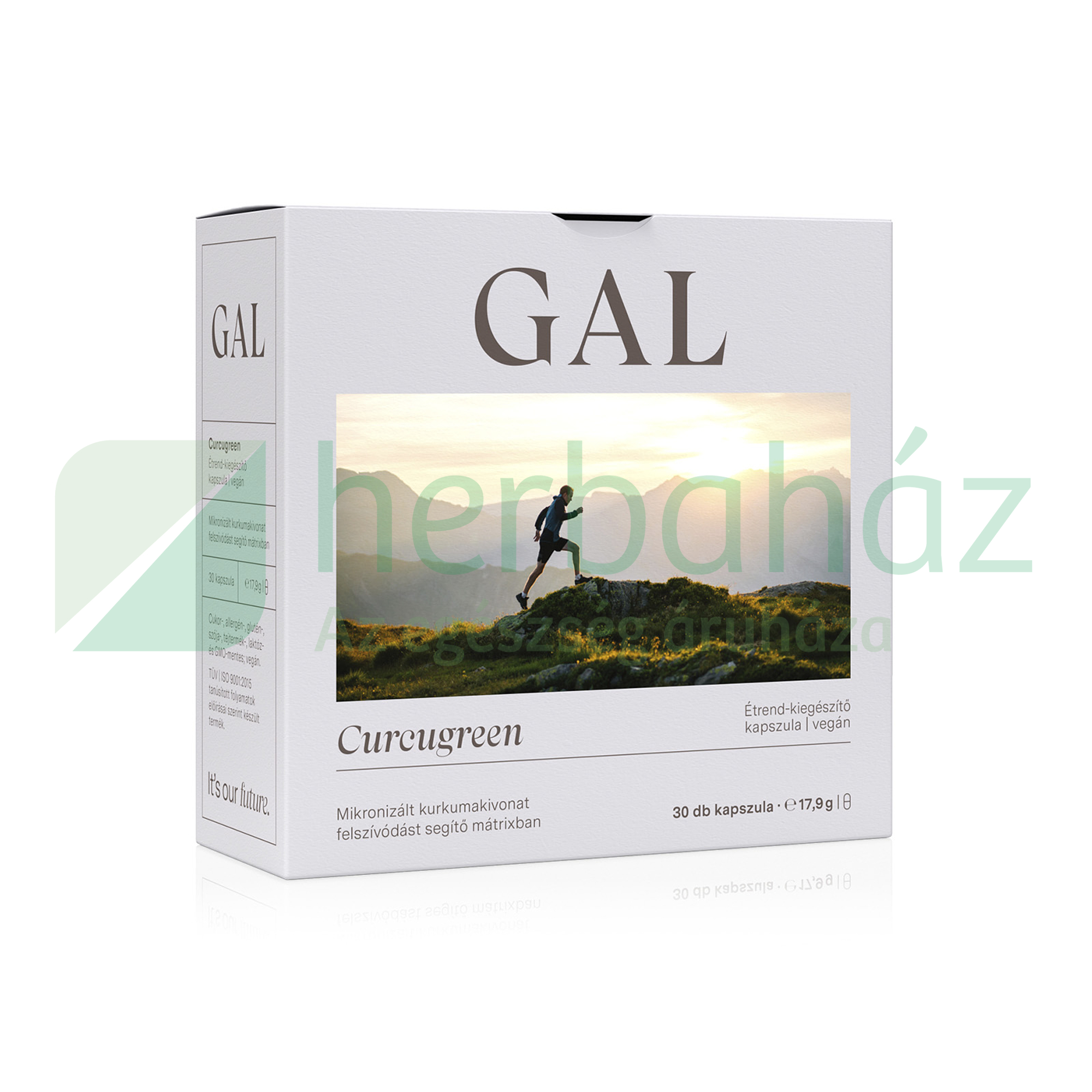 GAL CURCUGREEN VEGÁN KAPSZULA 30DB