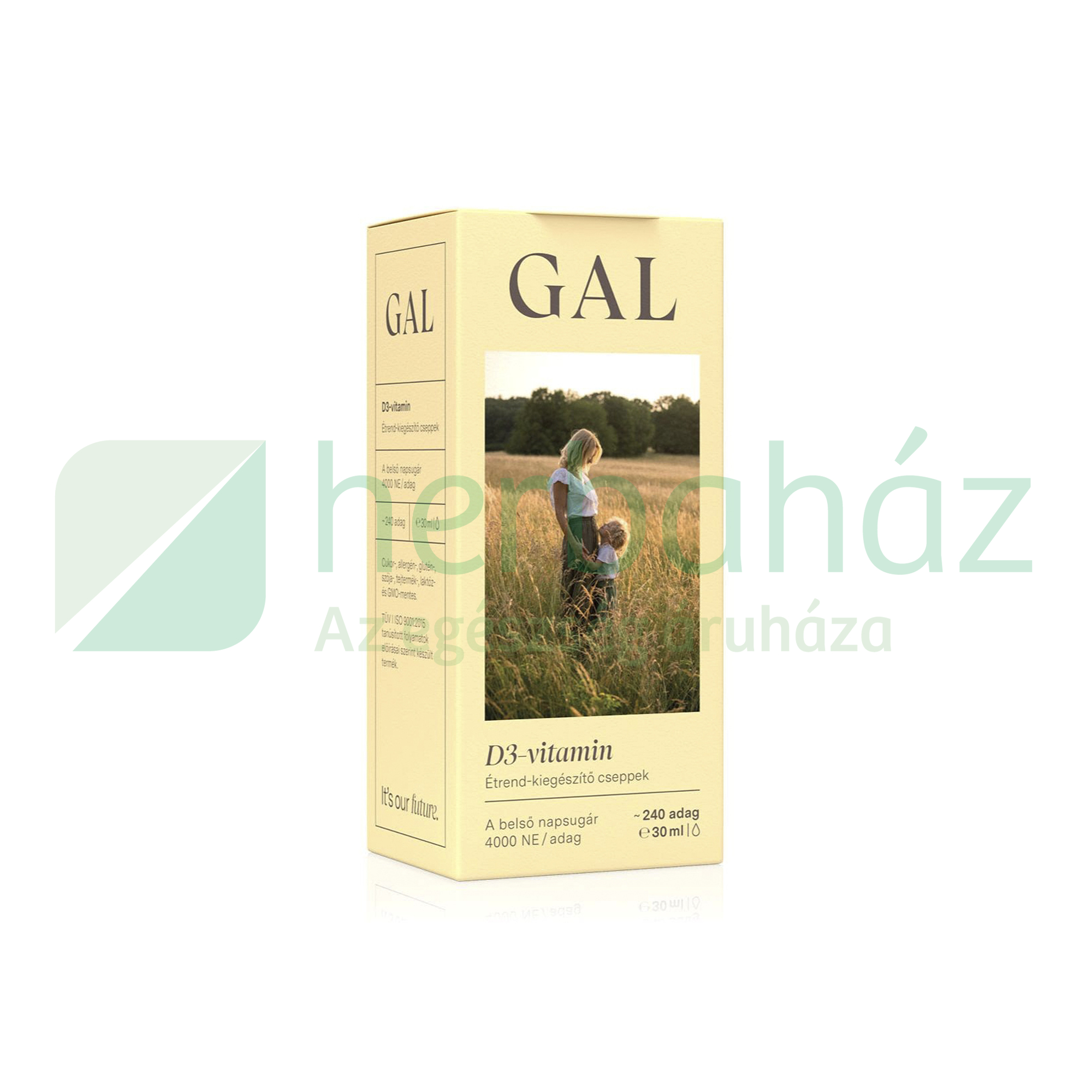 GAL D3-VITAMIN 4000NE CSEPP 30ML ÚJ