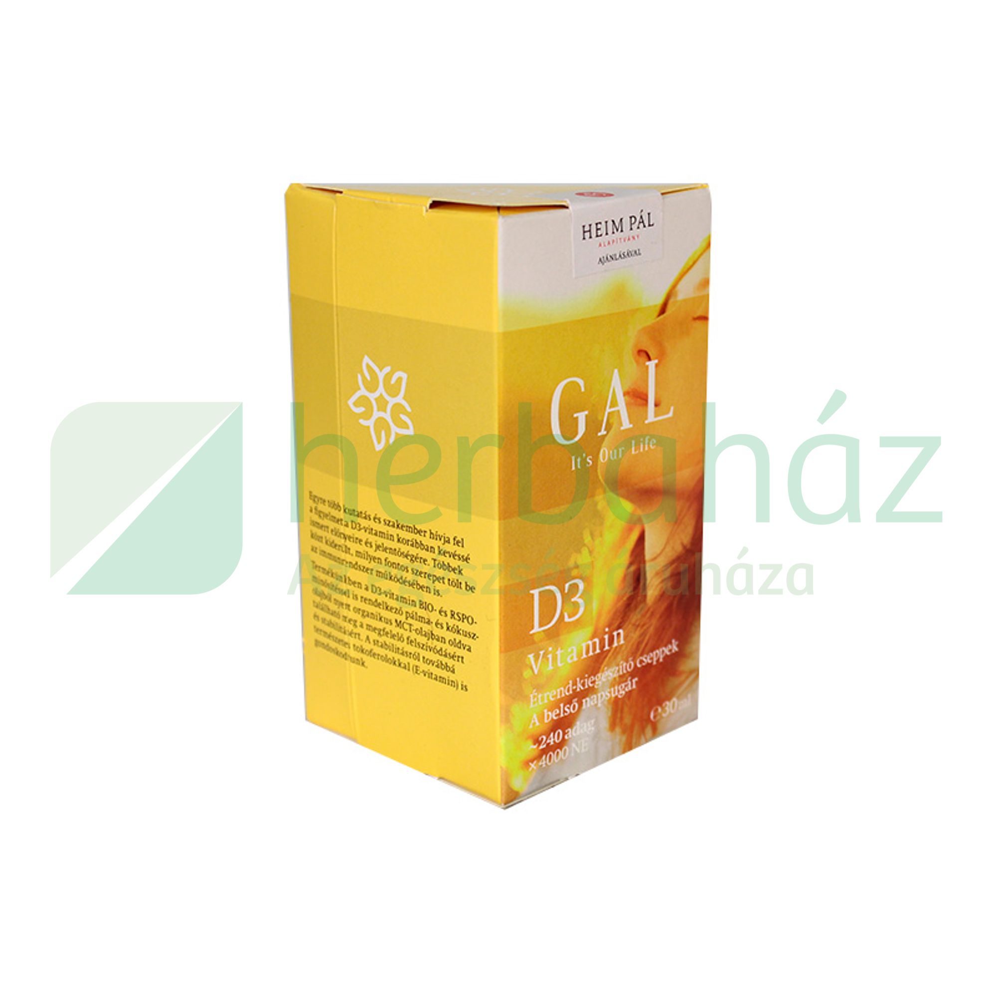 GAL D3 VITAMIN CSEPP 30ML