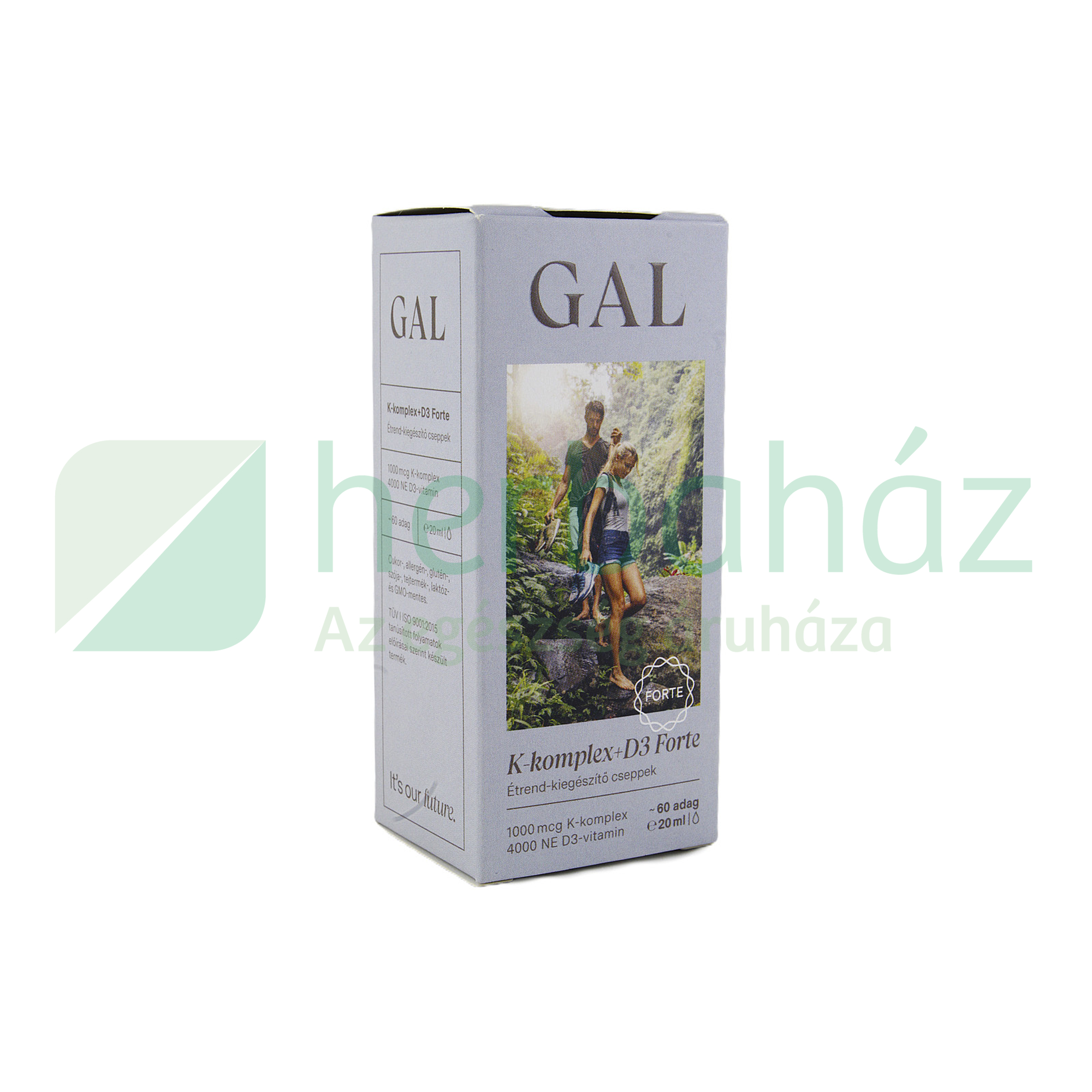 GAL K-KOMPLEX 1000MCG +D3 VITAMIN FORTE CSEPPEK 20ML