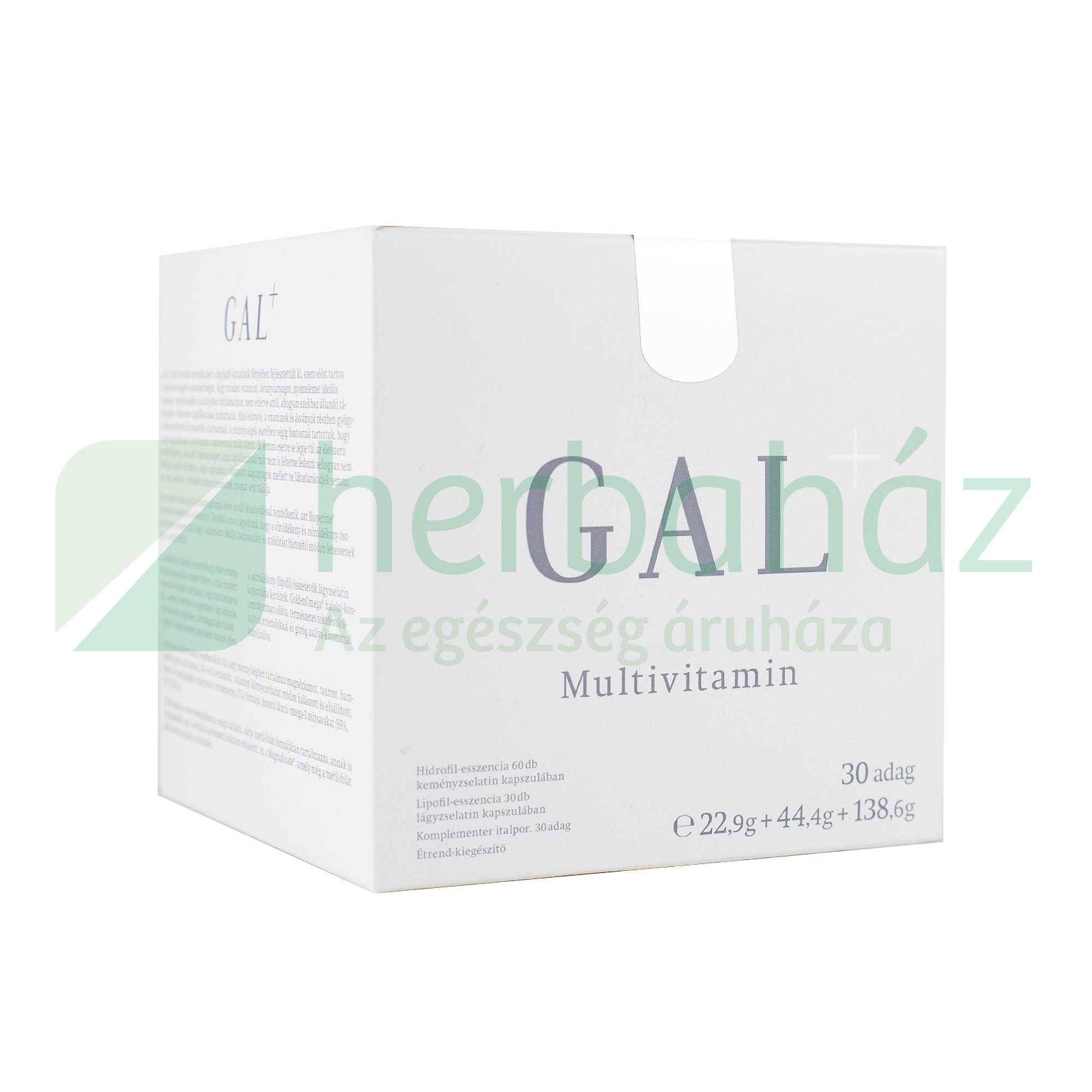 GAL PLUSZ MULTIVITAMIN (60+30+italpor) 30DB