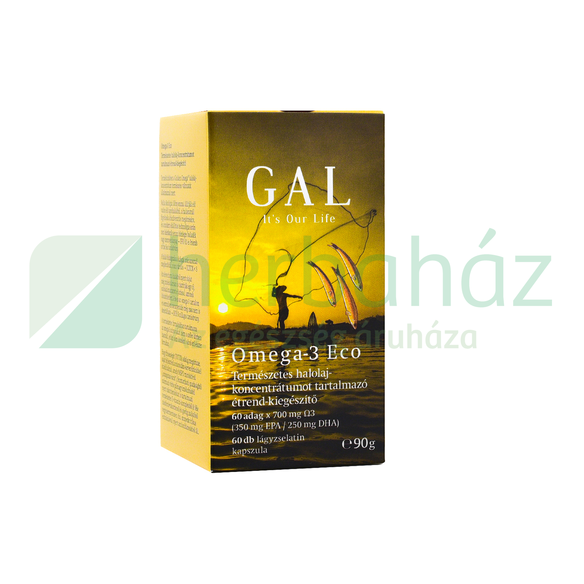 GAL OMEGA-3 ECO HALOLAJ KAPSZULA 60DB