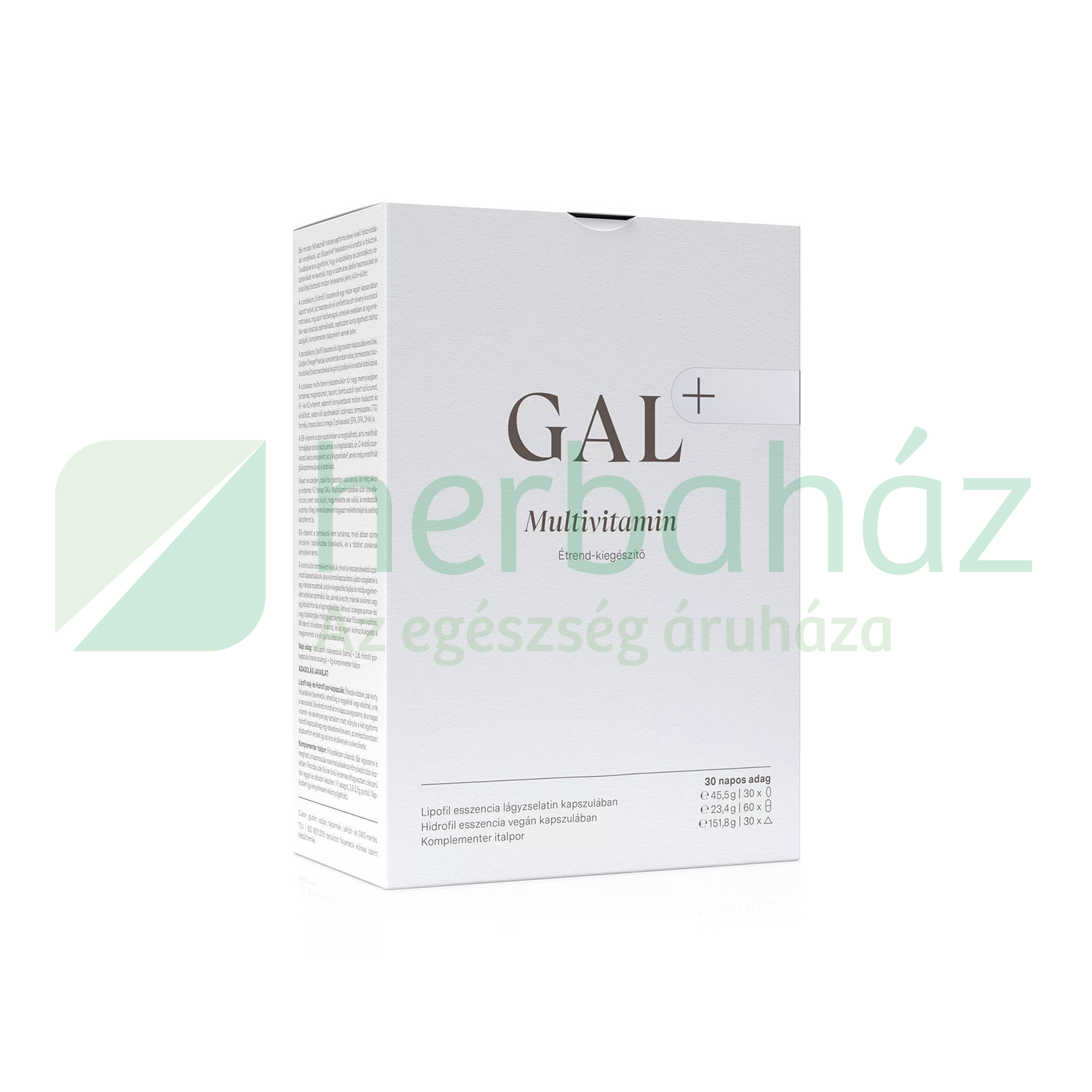 GAL PLUSZ MULTIVITAMIN (60+30+30 ITALPOR) 30DB (ÚJ)