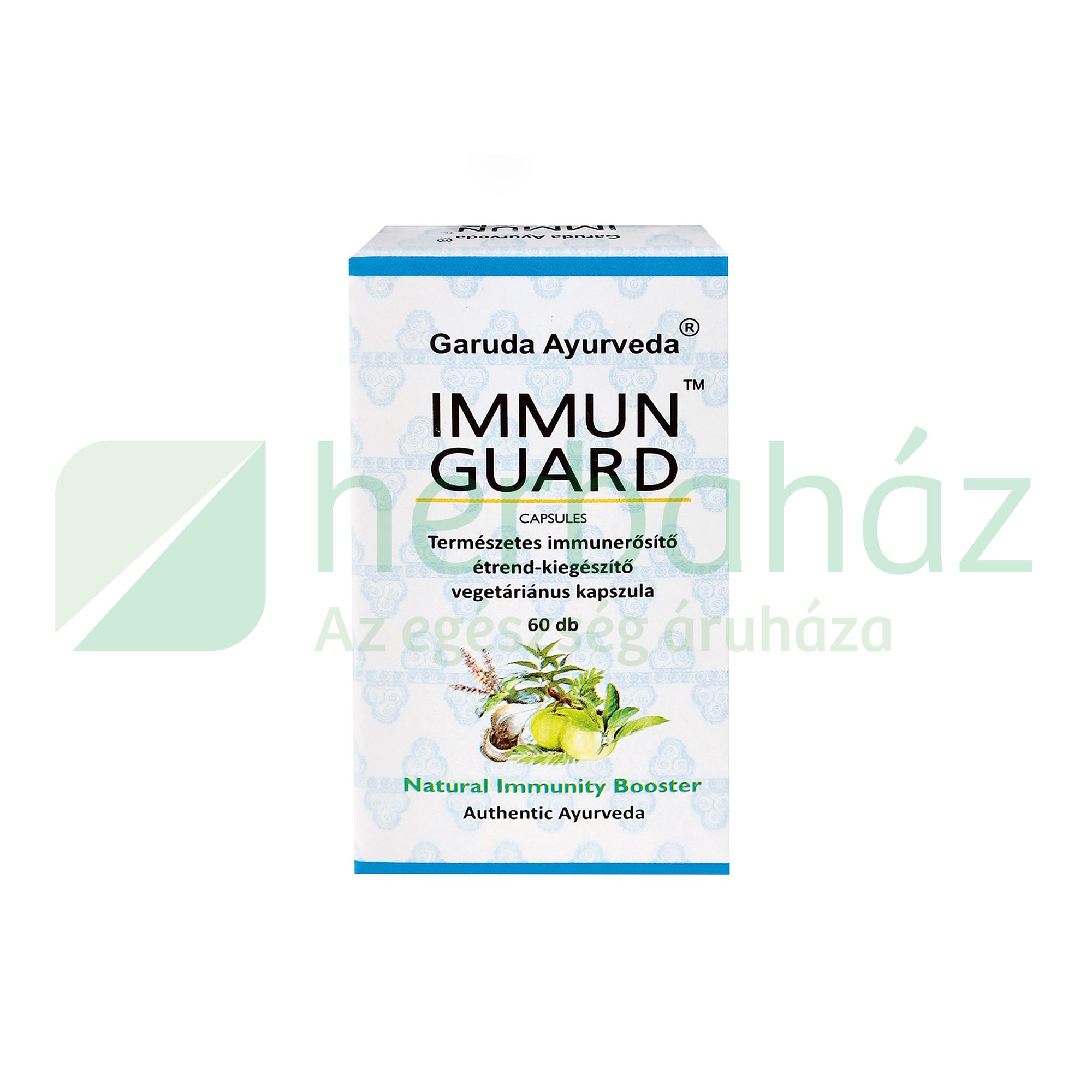 GARUDA AYURVEDA IMMUN GUARD VEGETÁRIÁNUS KAPSZULA 60DB