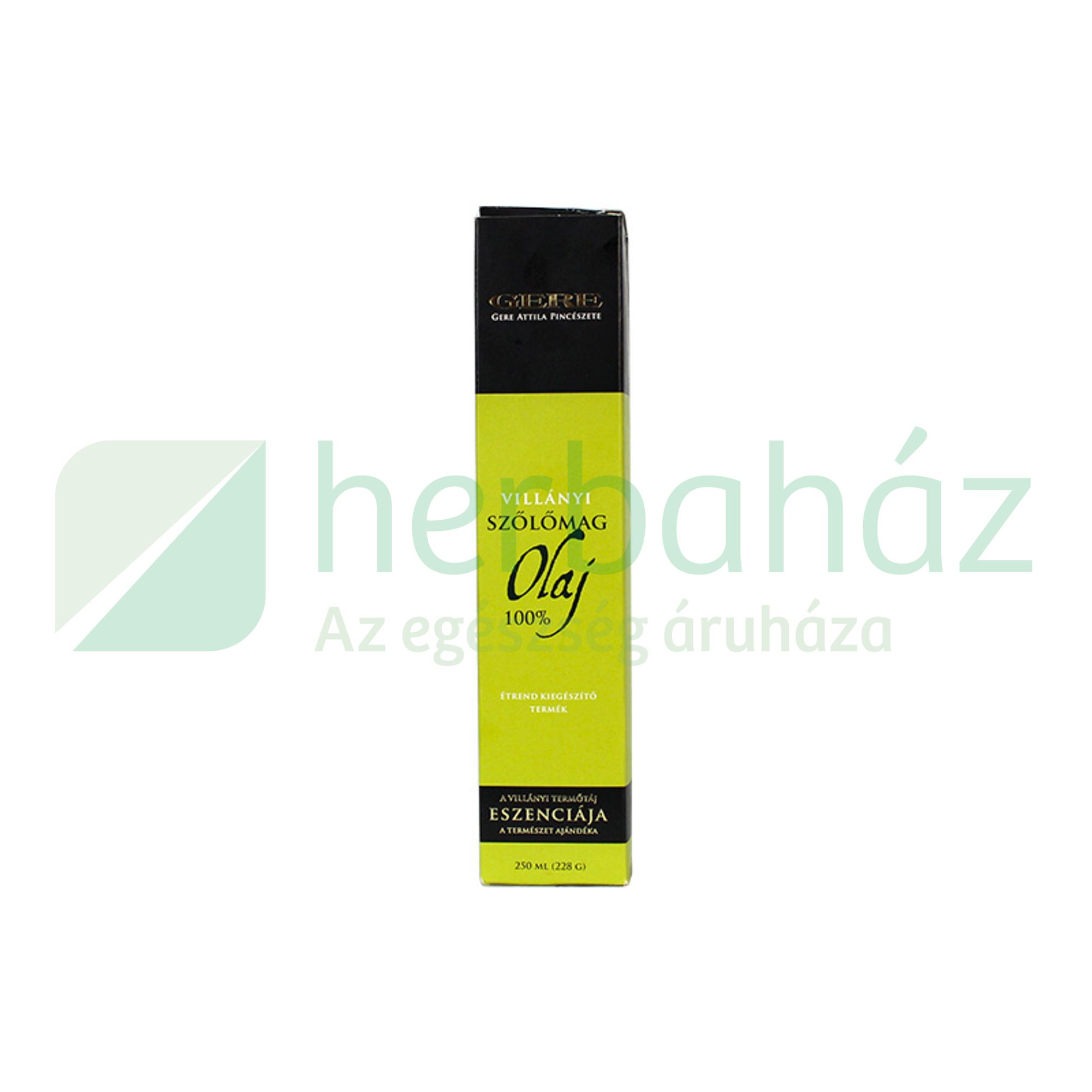 GERE VILLÁNYI SZŐLŐMAG OLAJ 100% 250ML