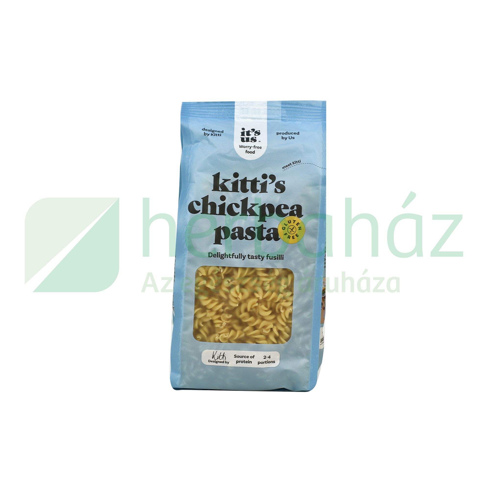 GLUTÉNMENTES ITS US KITTIS CSICSERIBORSÓ FUSILLI/ORSÓ TÉSZTA 250G