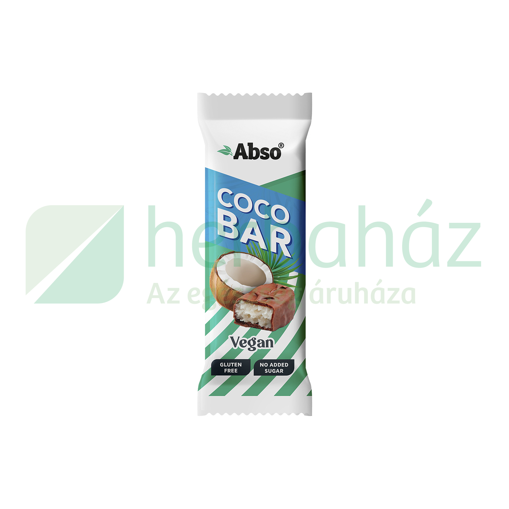 GLUTÉNMENTES ABSO COCO BAR SZELET ROSTOKKAL 35G