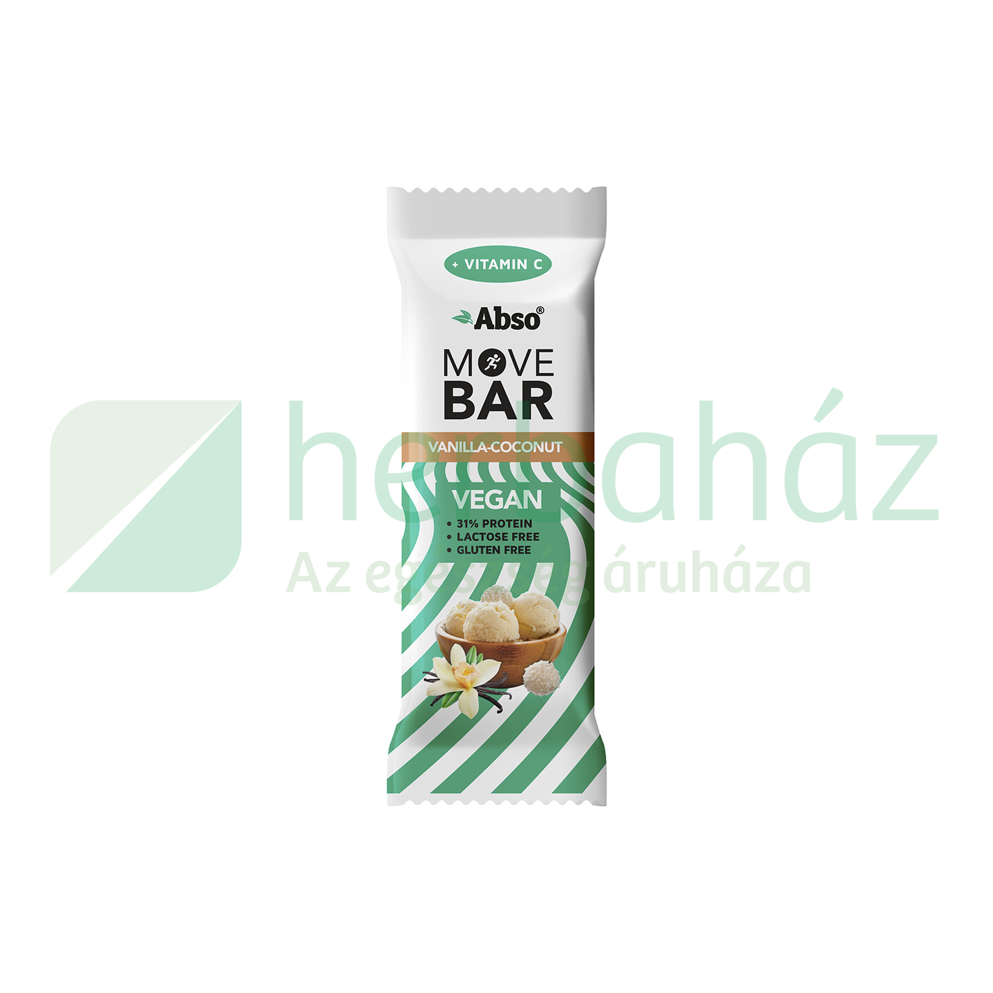 GLUTÉNMENTES ABSO MOVE BAR VANILLA-COCONUT 35G