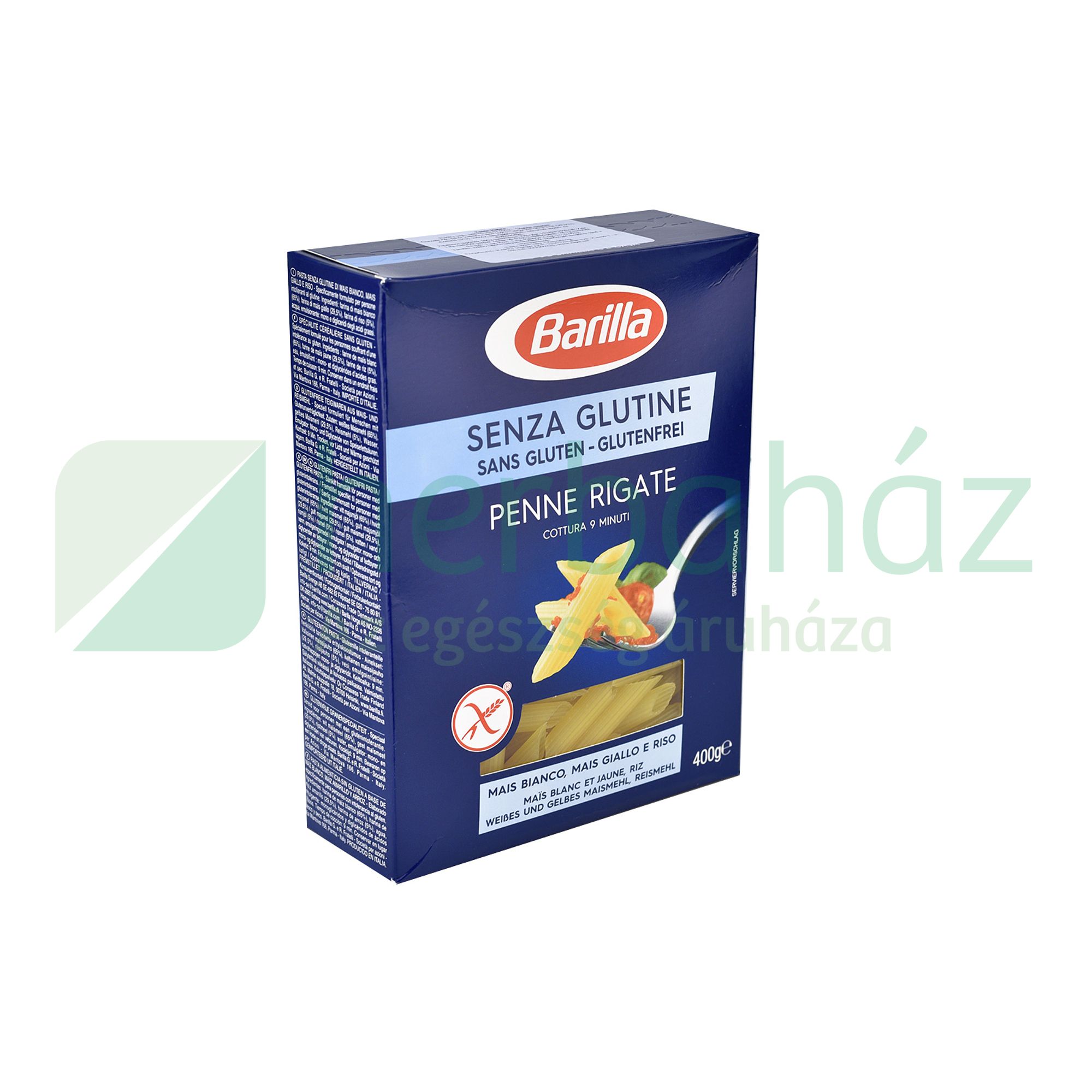 GLUTÉNMENTES BARILLA PENNE TÉSZTA 400G