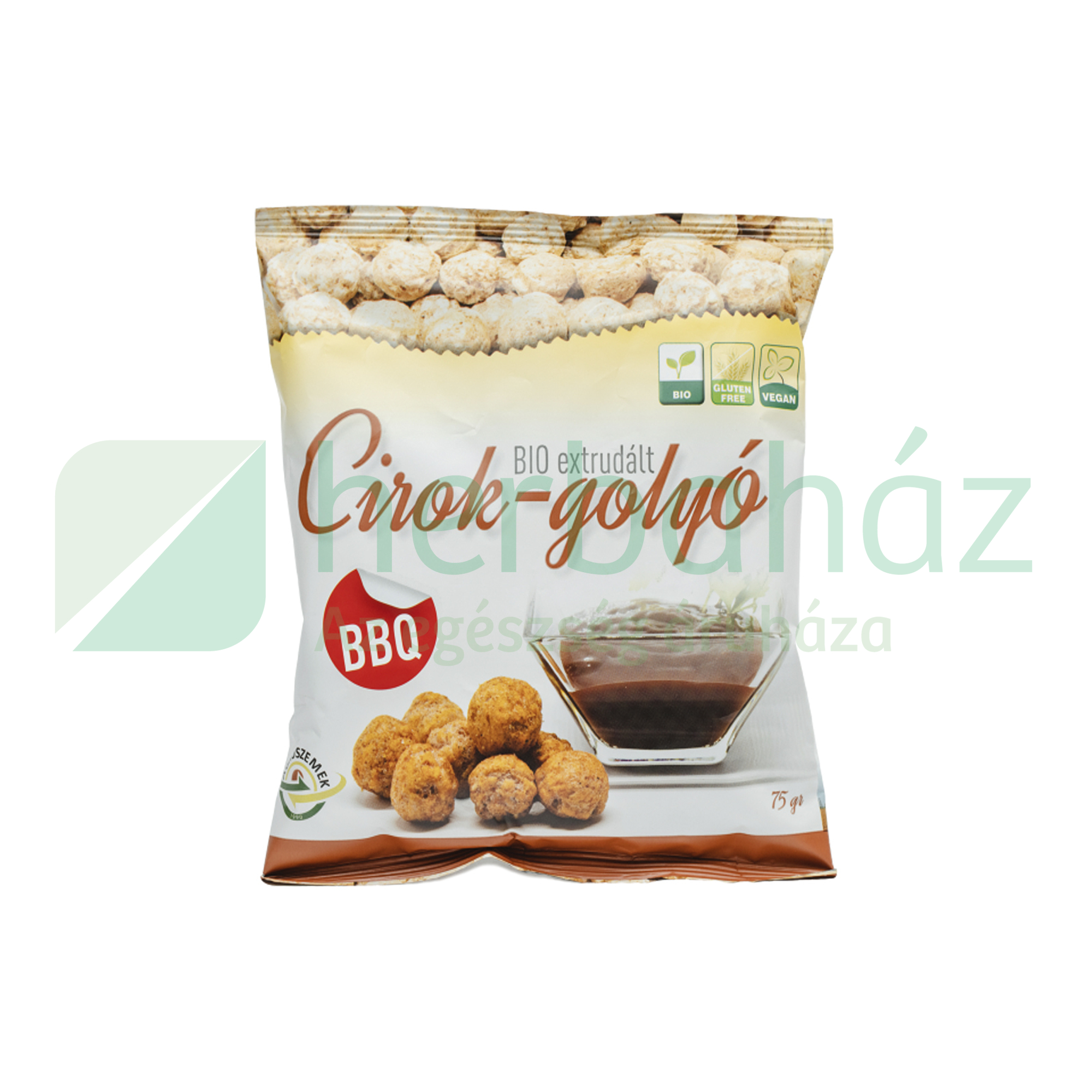 GLUTÉNMENTES BIO AGROSZEMEK CIROK-GOLYÓ BBQ 75G