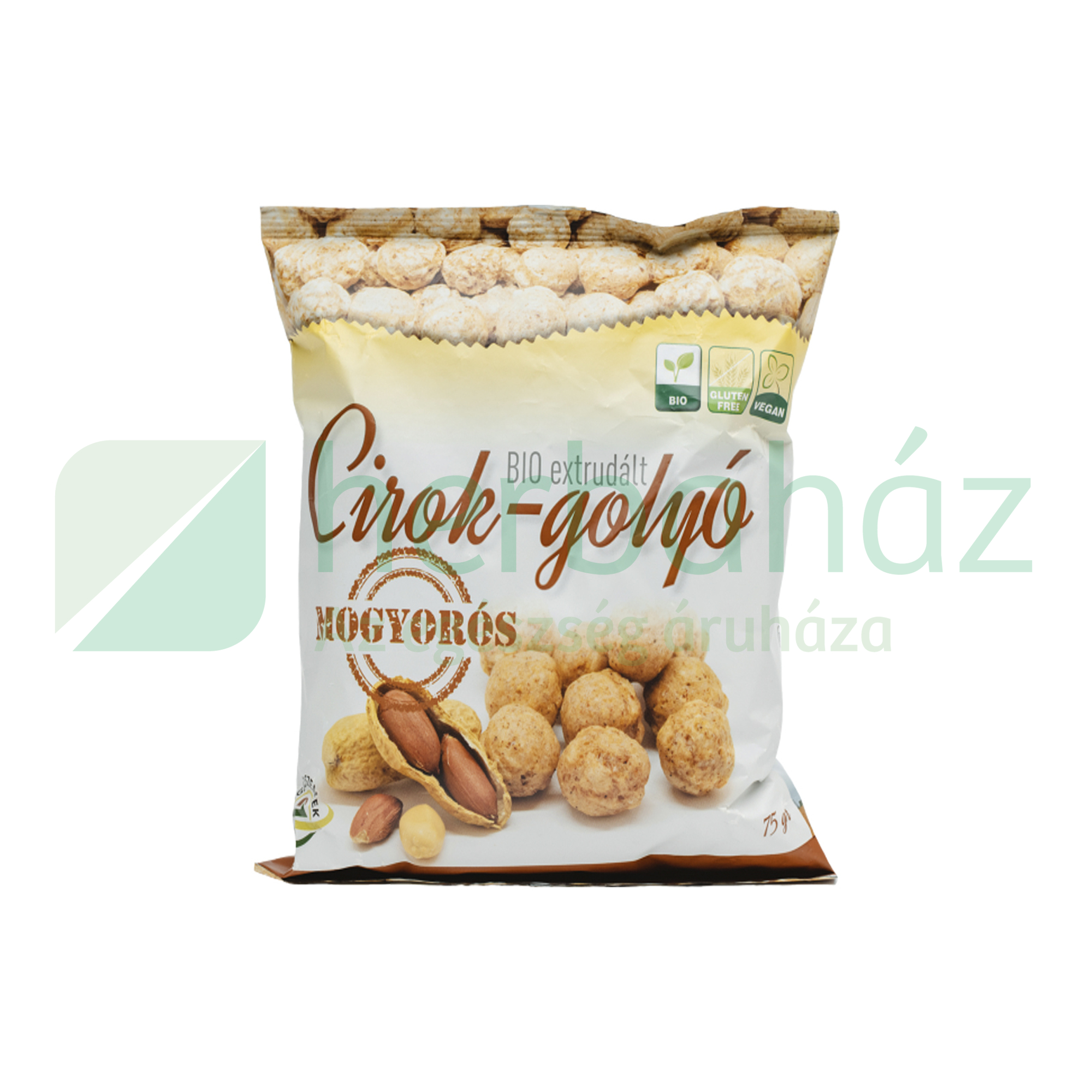 GLUTÉNMENTES BIO AGROSZEMEK CIROK-GOLYÓ MOGYORÓS 75G