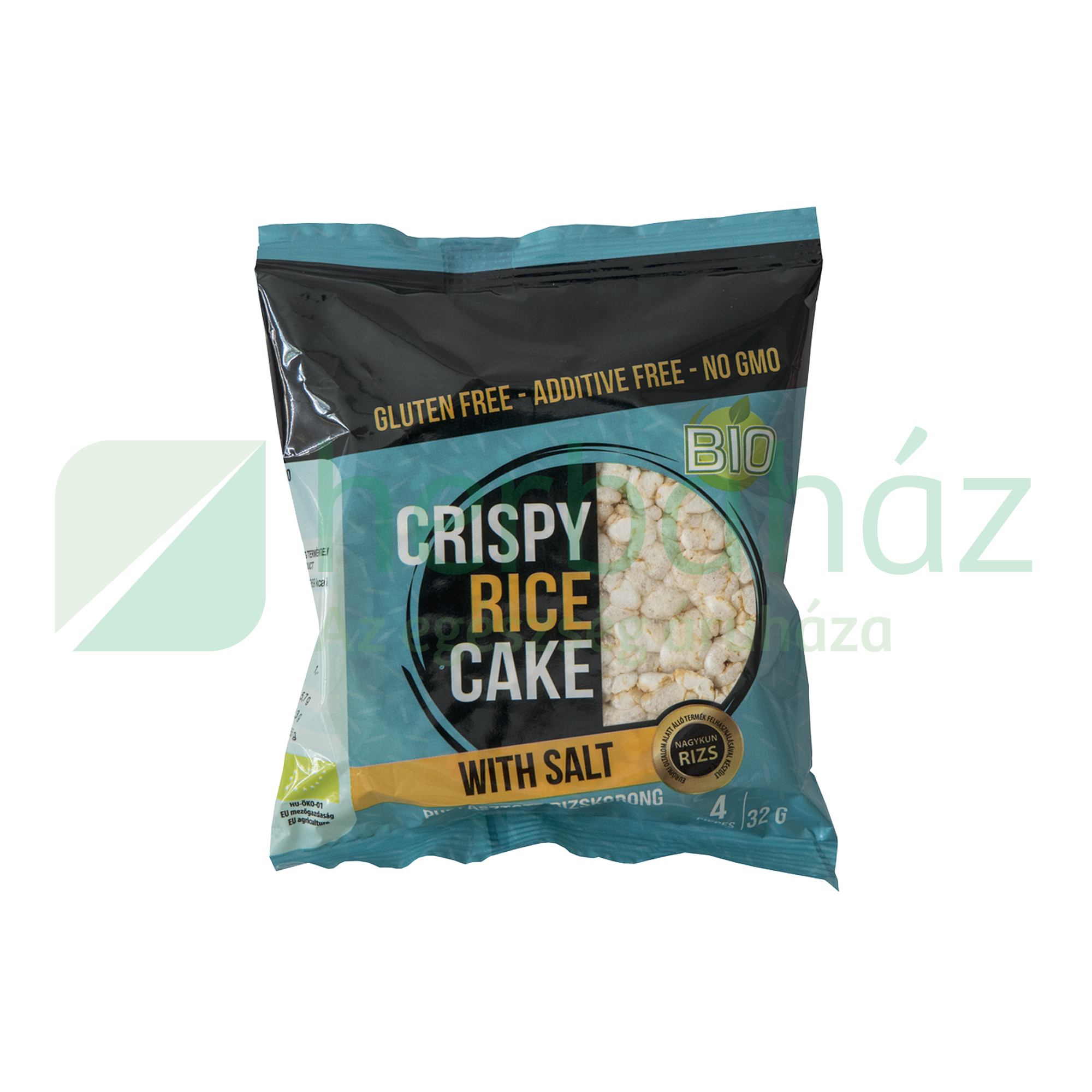 GLUTÉNMENTES BIO CRISPY RICE PUFASZOTTT RIZSKORONG-SÓS 32G