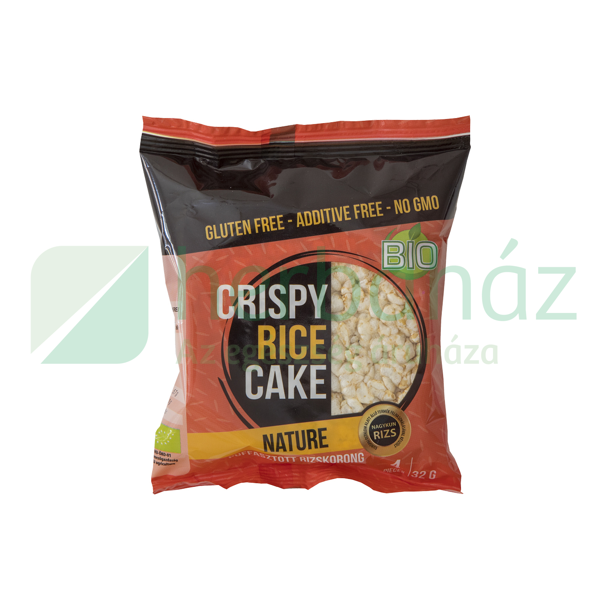 GLUTÉNMENTES BIO CRISPY RICE PUFFASZTOTT RIZSKORONG NATÚR 32G