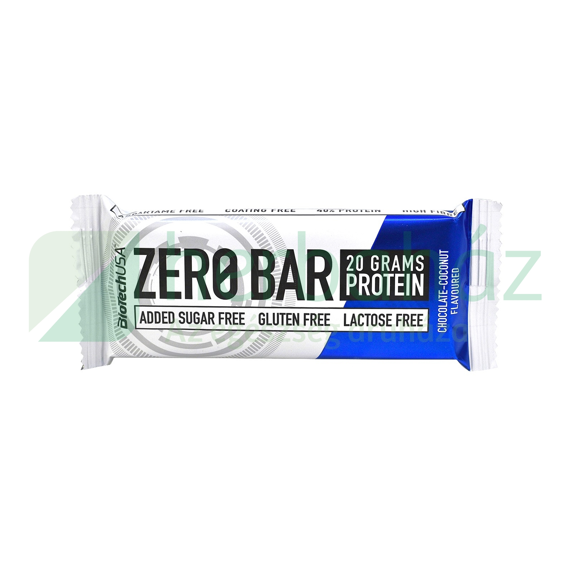 GLUTÉNMENTES BIOTECHUSA ZERO BAR CSOKOLÁDÉ-KÓKUSZ ÍZŰ 50G