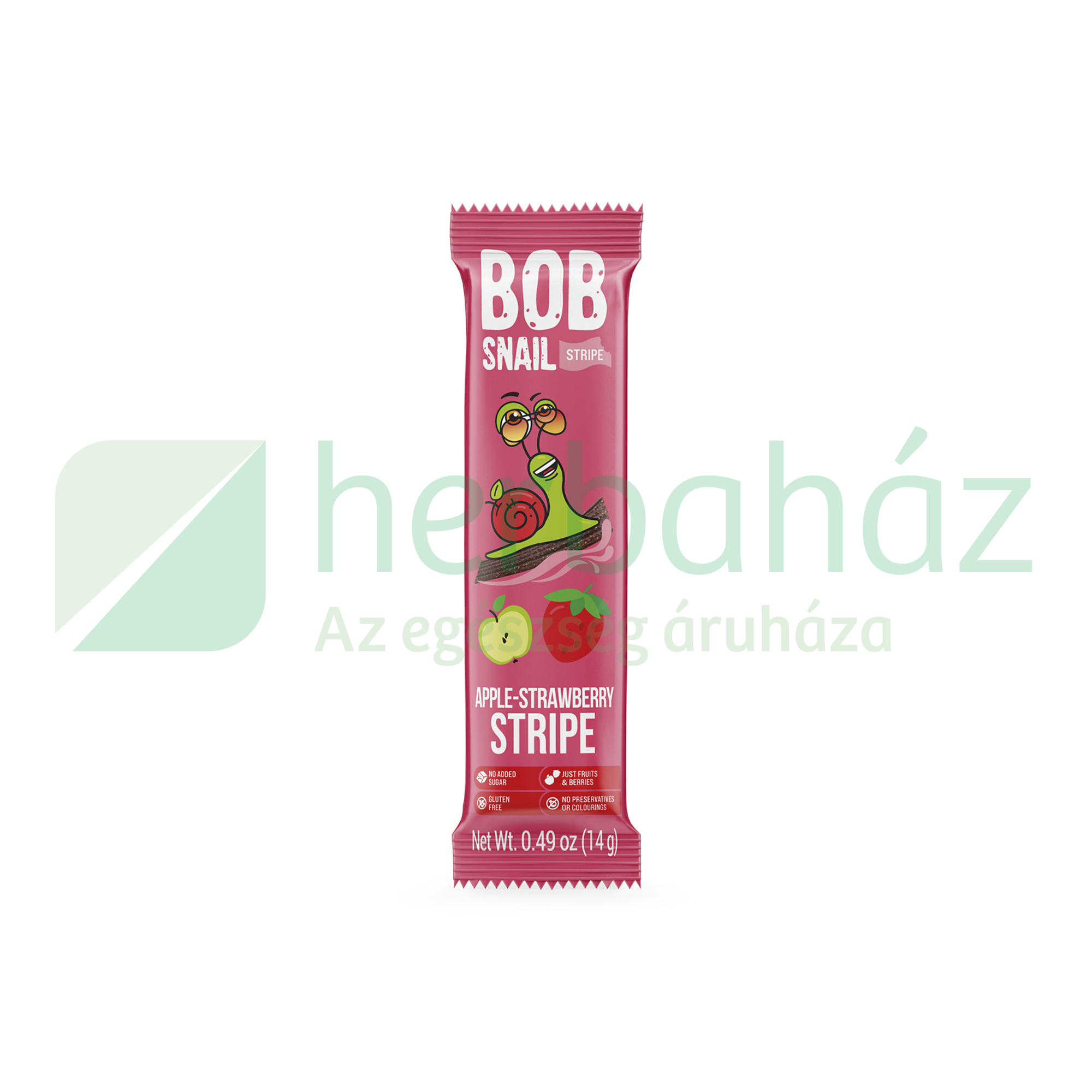 GLUTÉNMENTES BOB SNAIL GYÜMÖLCSSZELET ALMA-EPER 14G