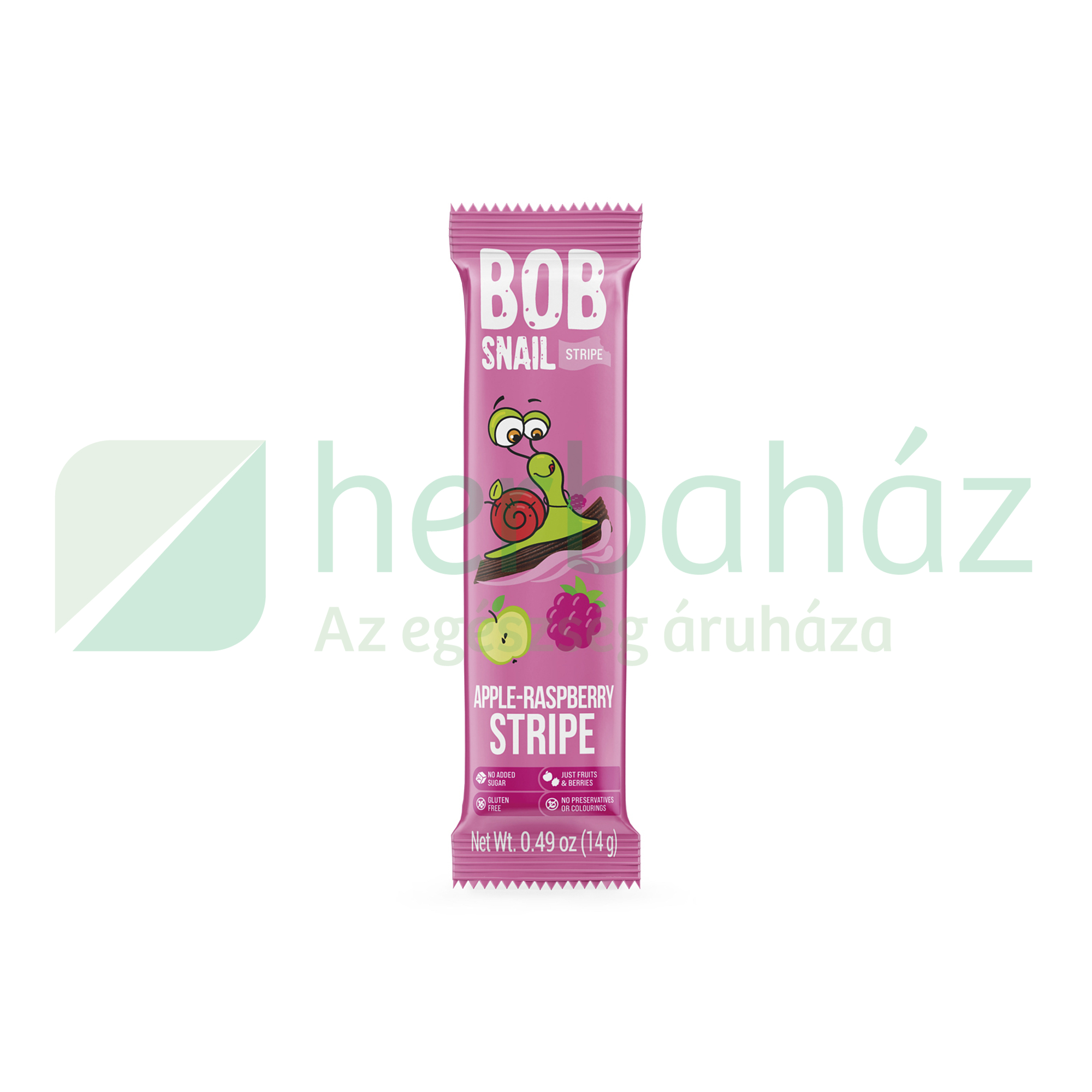GLUTÉNMENTES BOB SNAIL GYÜMÖLCSSZELET ALMA-MÁLNA 14G
