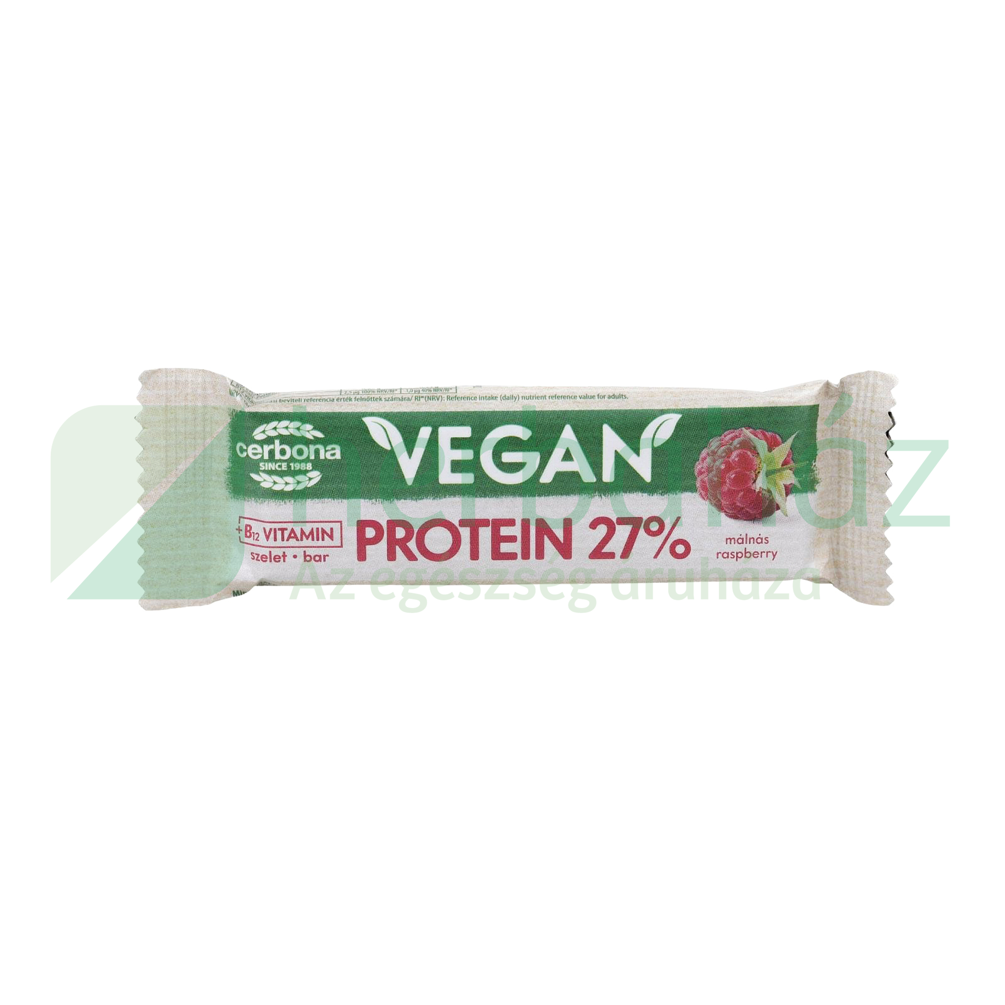 GLUTÉNMENTES CERBONA VEGÁN MÁLNA SZELET PROTEINES 40G