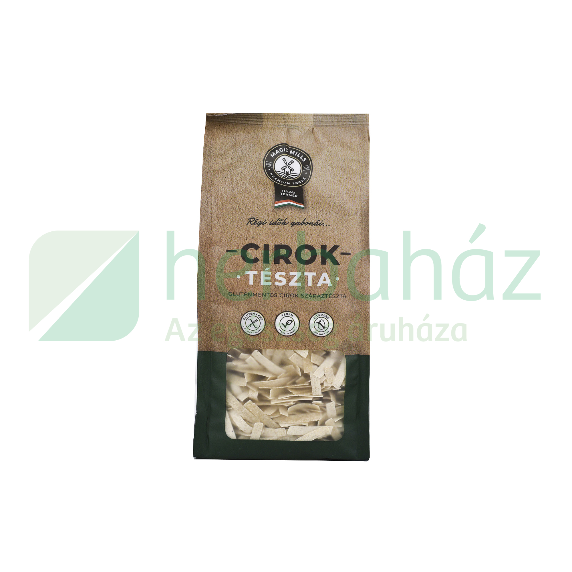 GLUTÉNMENTES MAGIC MILLS CIROK SZÉLESMETÉLT TÉSZTA 250G