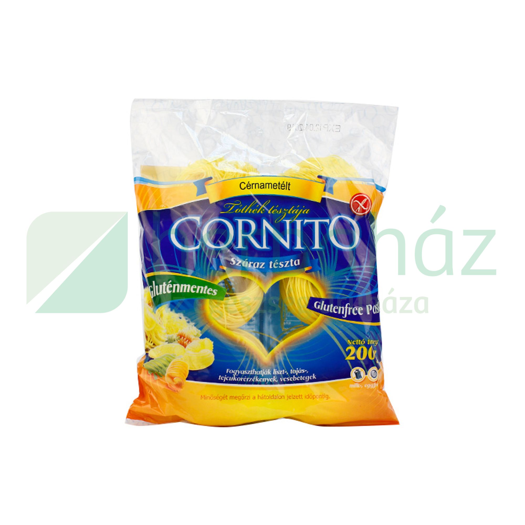 GLUTÉNMENTES CORNITO CÉRNAMETÉLT TÉSZTA  200G