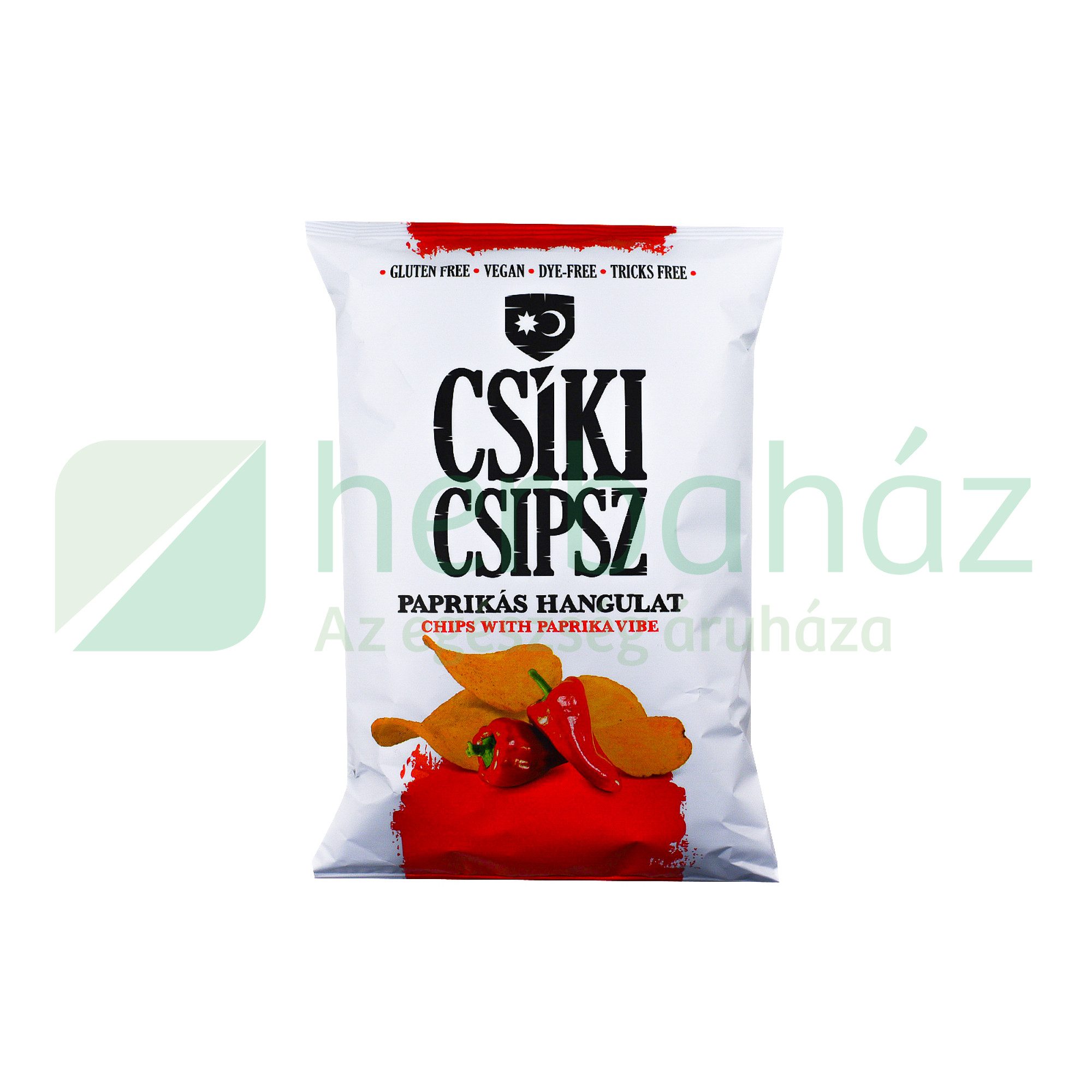 GLUTÉNMENTES CSÍKI CSIPSZ PAPRIKÁS HANGULAT 50G