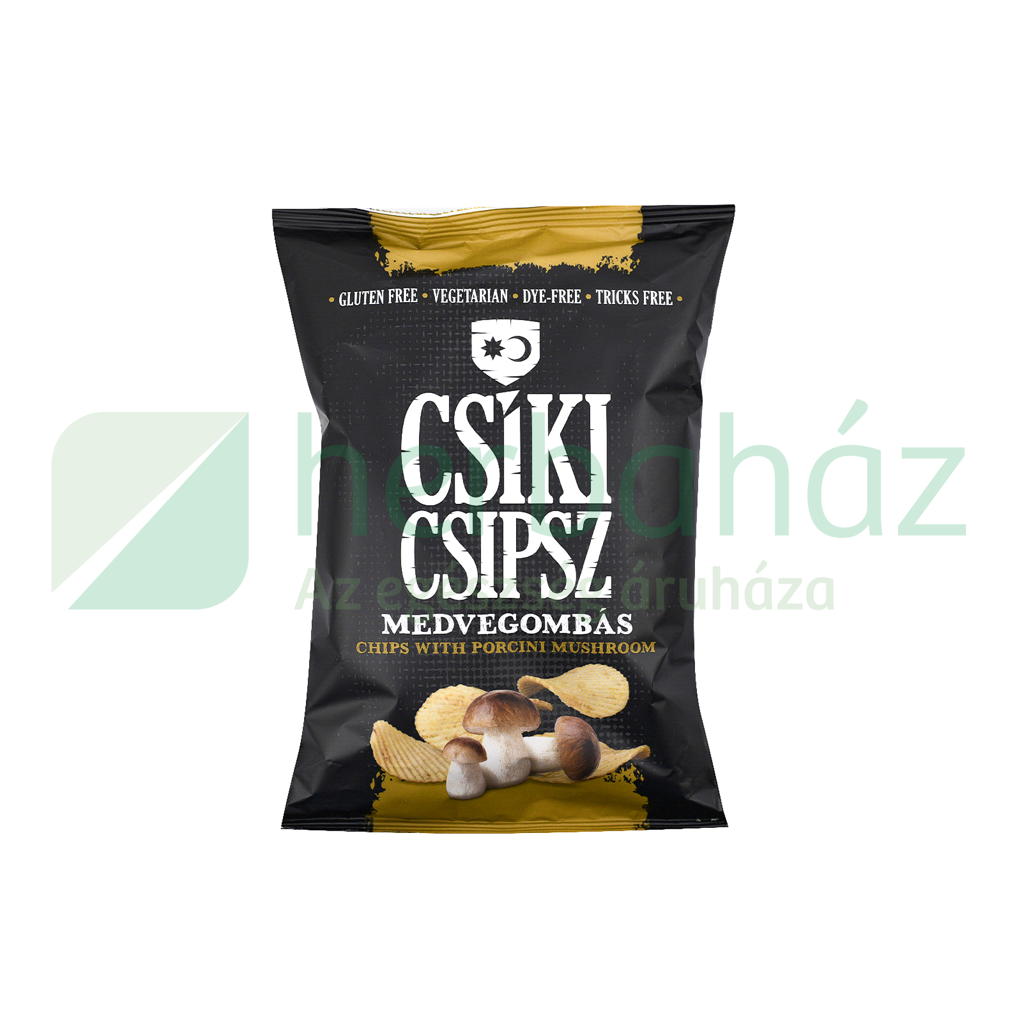 GLUTÉNMENTES CSÍKI CSIPSZ PRÉMIUM MEDVEGOMBÁS 50G