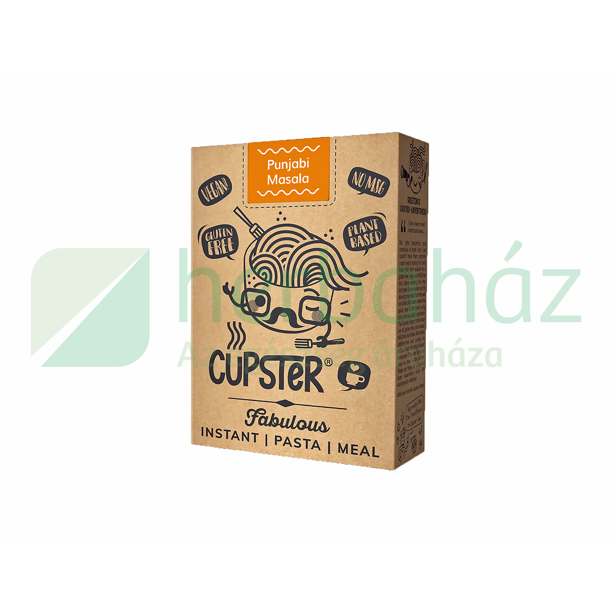 GLUTÉNMENTES CUPSTER INSTANT TÉSZTA PUNJABI MASALA 87G