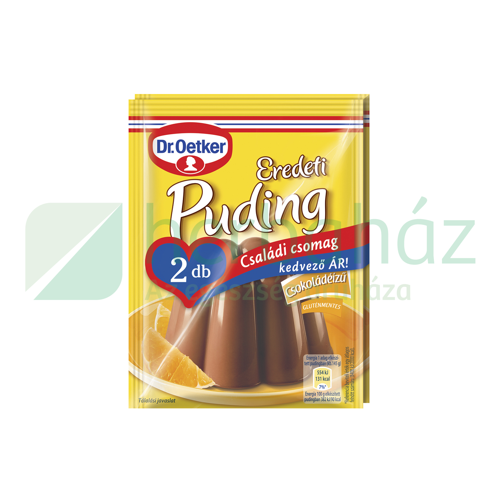 GLUTÉNMENTES DR.OETKER EREDETI PUDING CSOKOLÁDÉÍZŰ 2X44,5G