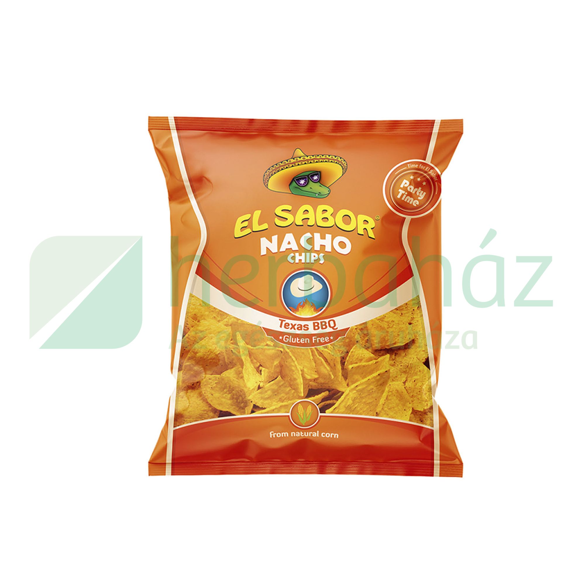 GLUTÉNMENTES EL SABOR NACHO CHIPS BARBECUE 225G