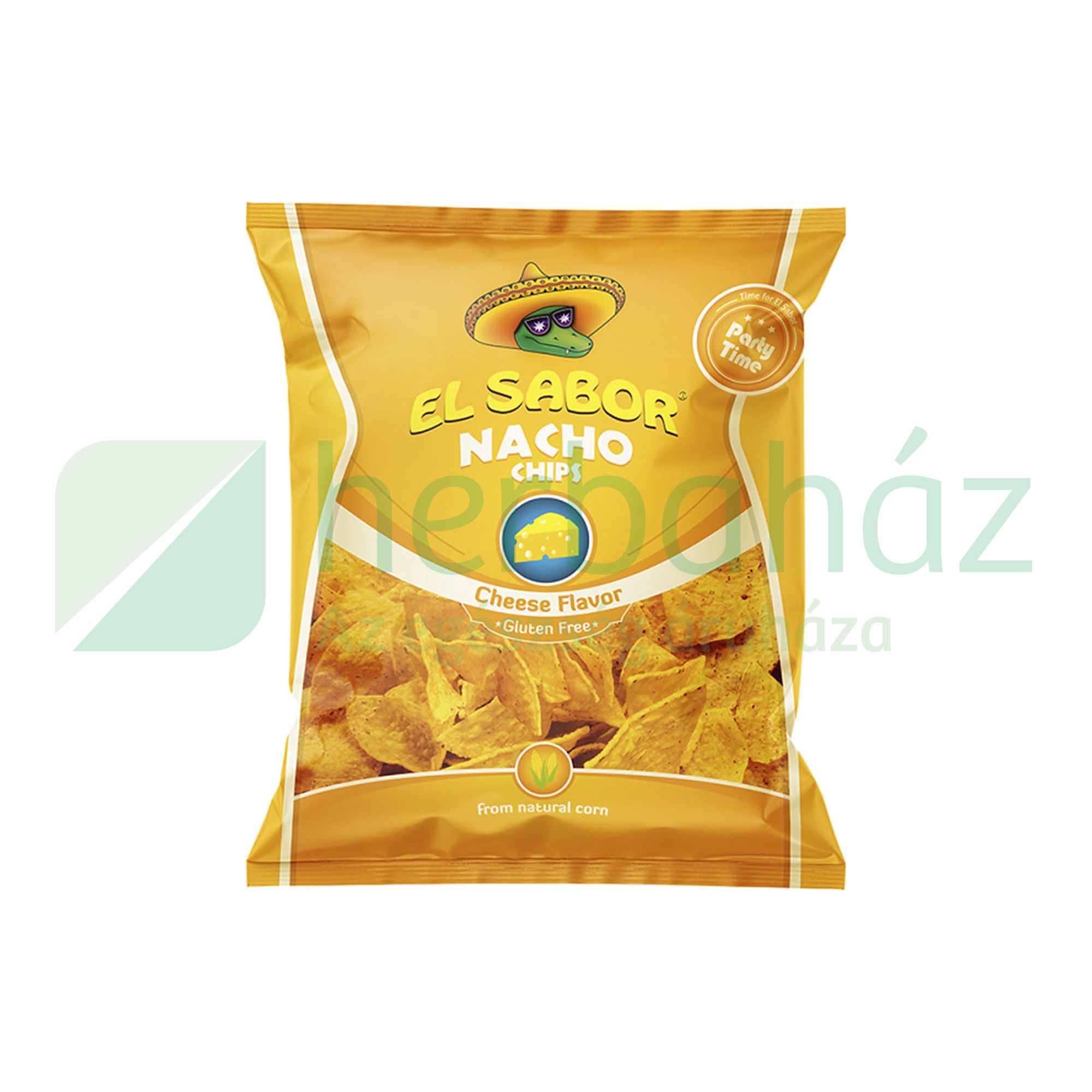 GLUTÉNMENTES EL SABOR NACHO CHIPS SAJTOS 225G