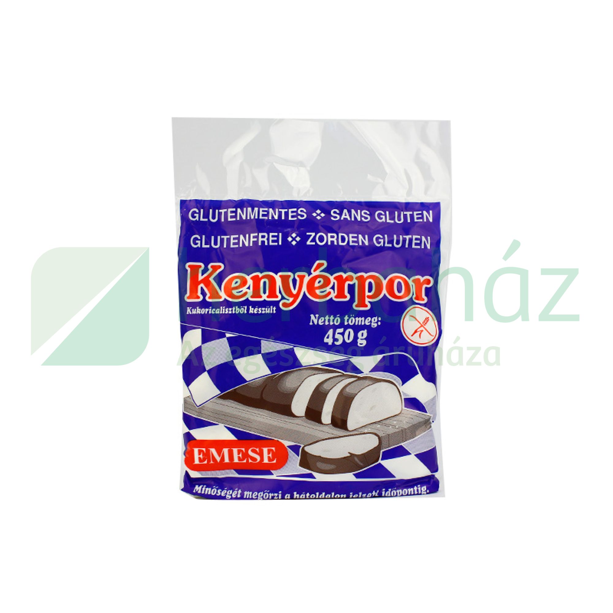 GLUTÉNMENTES EMESE KENYÉRPOR 450G