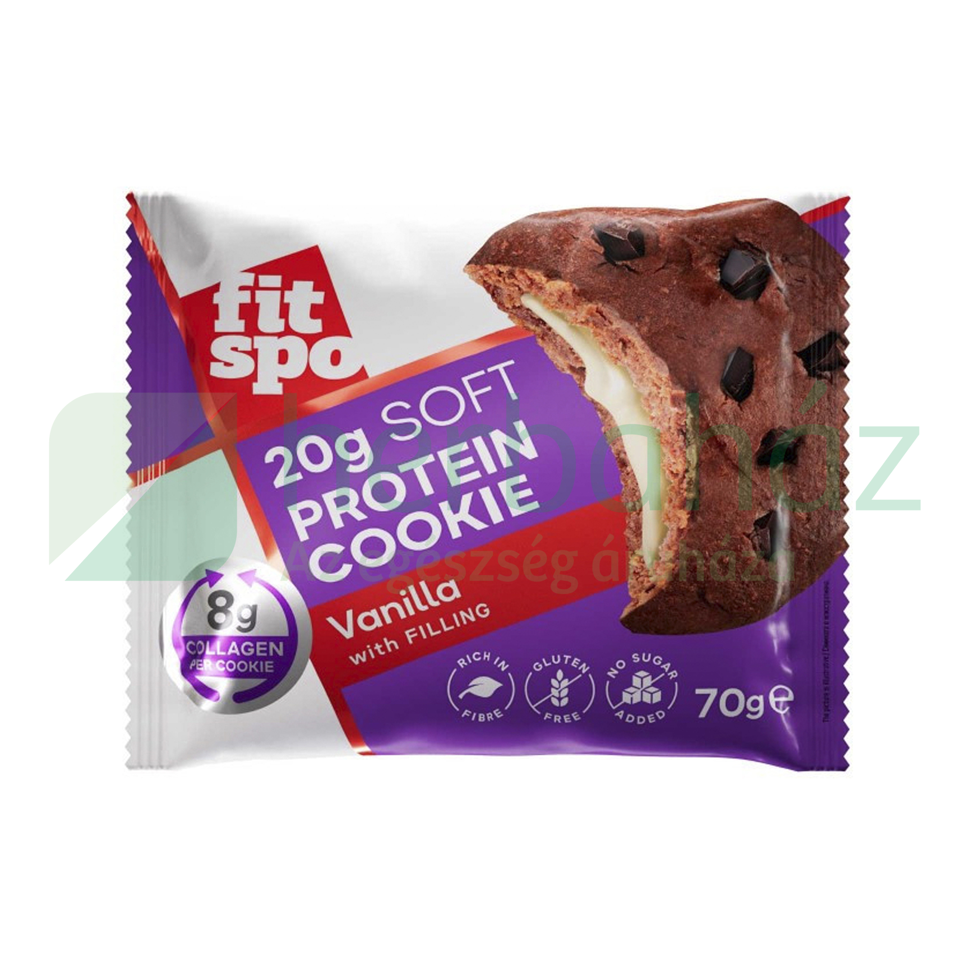 GLUTÉNMENTES FITSPO PROTEIN, KOLLAGÉN SÜTI - VANÍLIA 70G