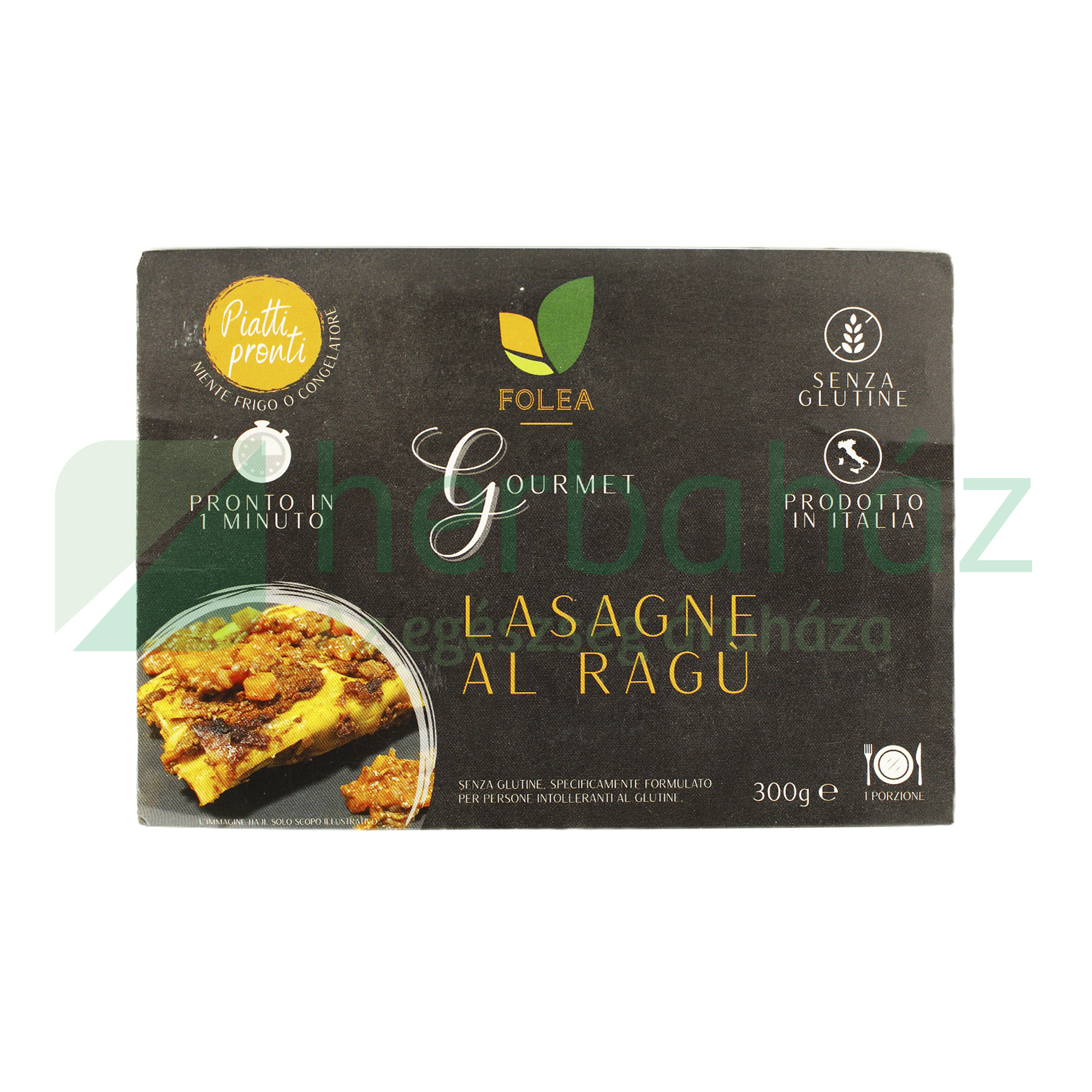 GLUTÉNMENTES FOLEA GOURMET LASAGNE AL RAGÚ-BOLOGNAI LASAGNE 300G