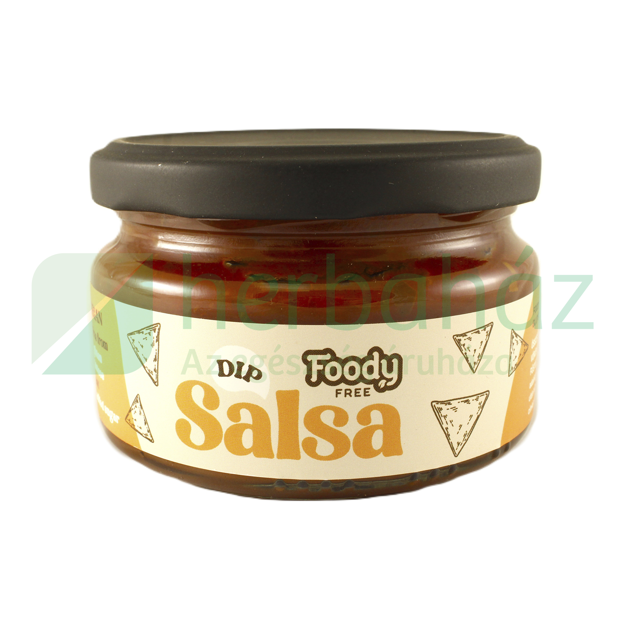 GLUTÉNMENTES FOODY FREE DIP SALSA SZÓSZ LAKTÓZMENTES ÉS HOZZÁADOTT CUKOR NÉLKÜL 200G