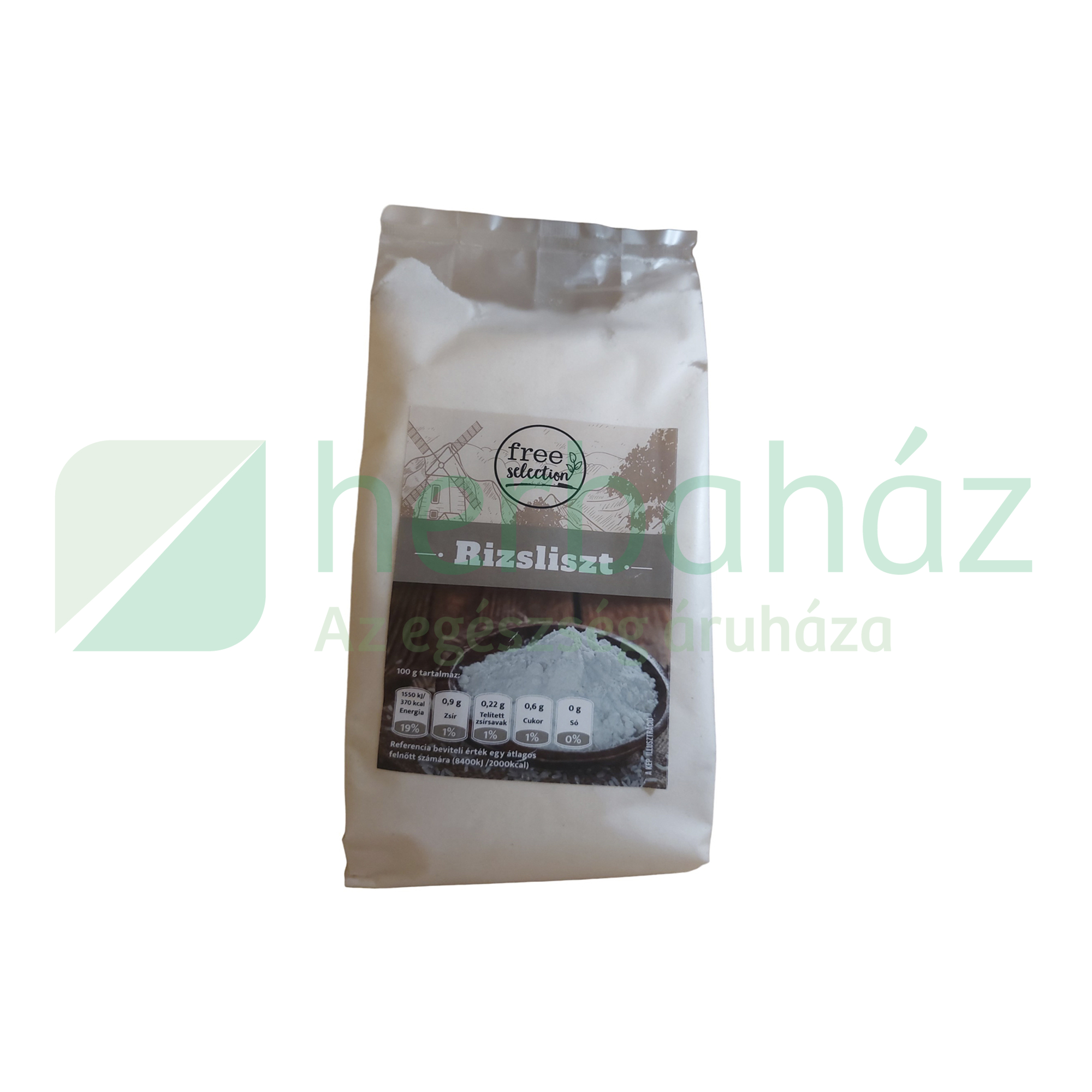 FREE SELECTION RIZSLISZT FEHÉR 500G