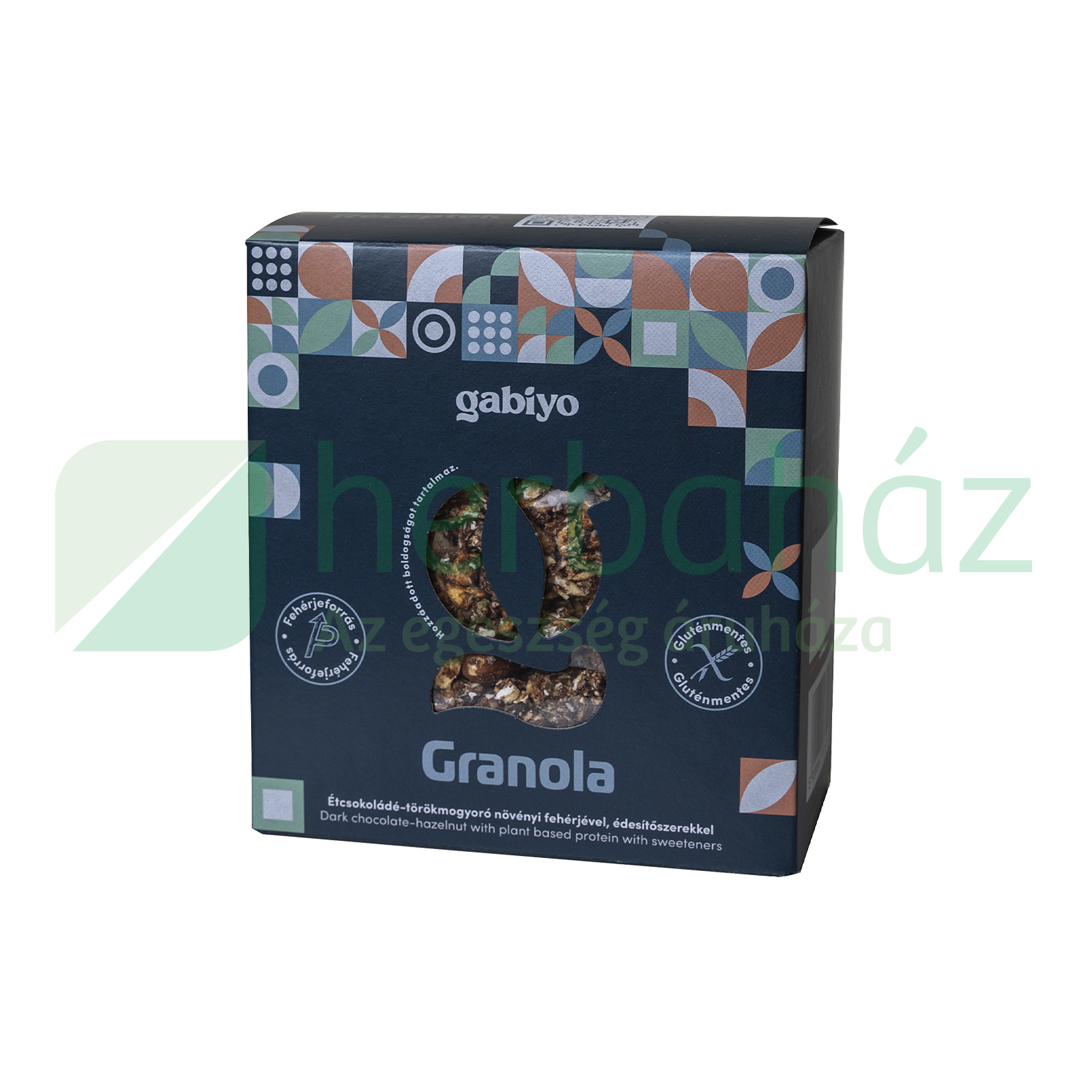 GLUTÉNMENTES GABIYO GRANOLA ÉTCSOKOLÁDÉS-TÖRÖKMOGYORÓ 275G