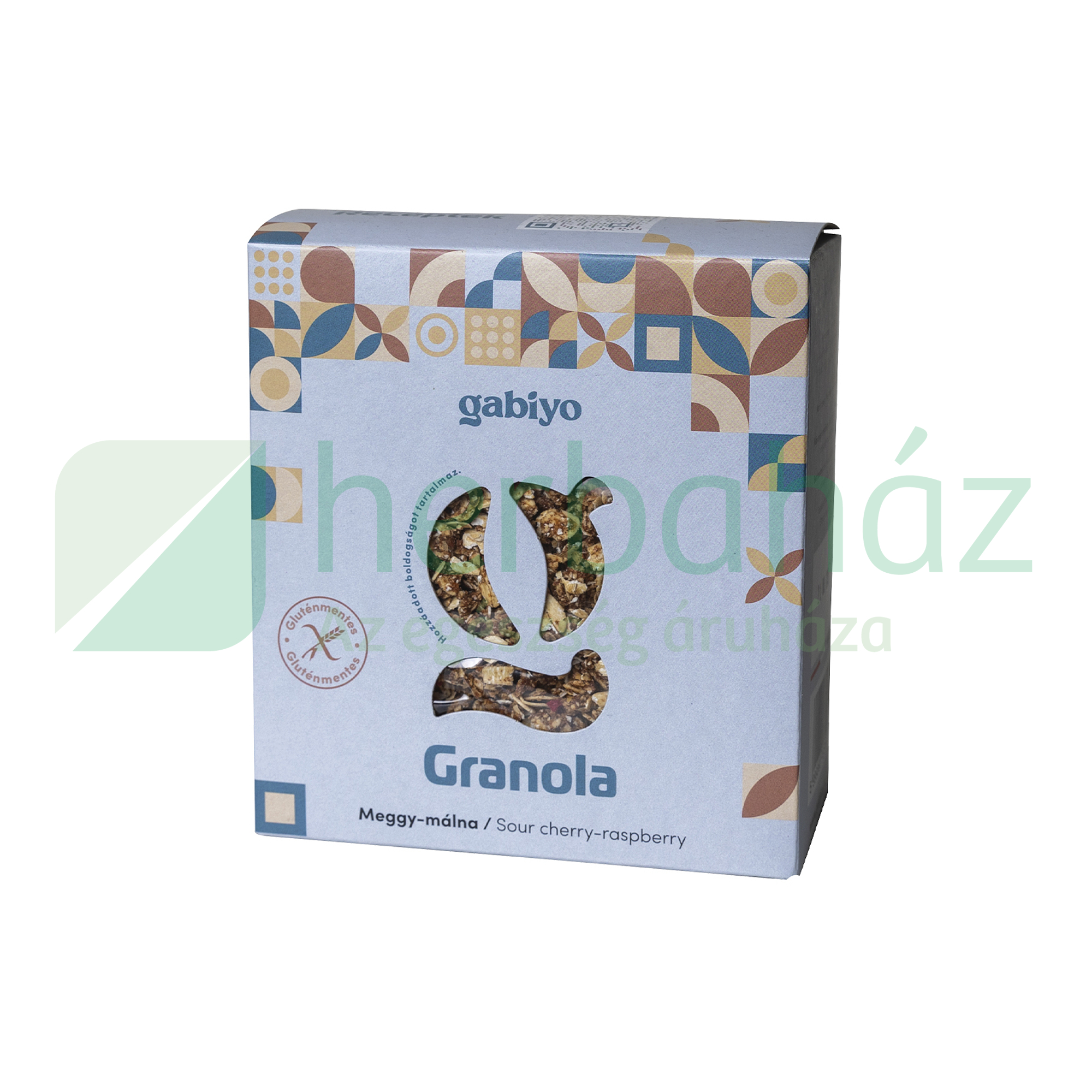 GLUTÉNMENTES GABIYO GRANOLA MEGGY-MÁLNA 275G