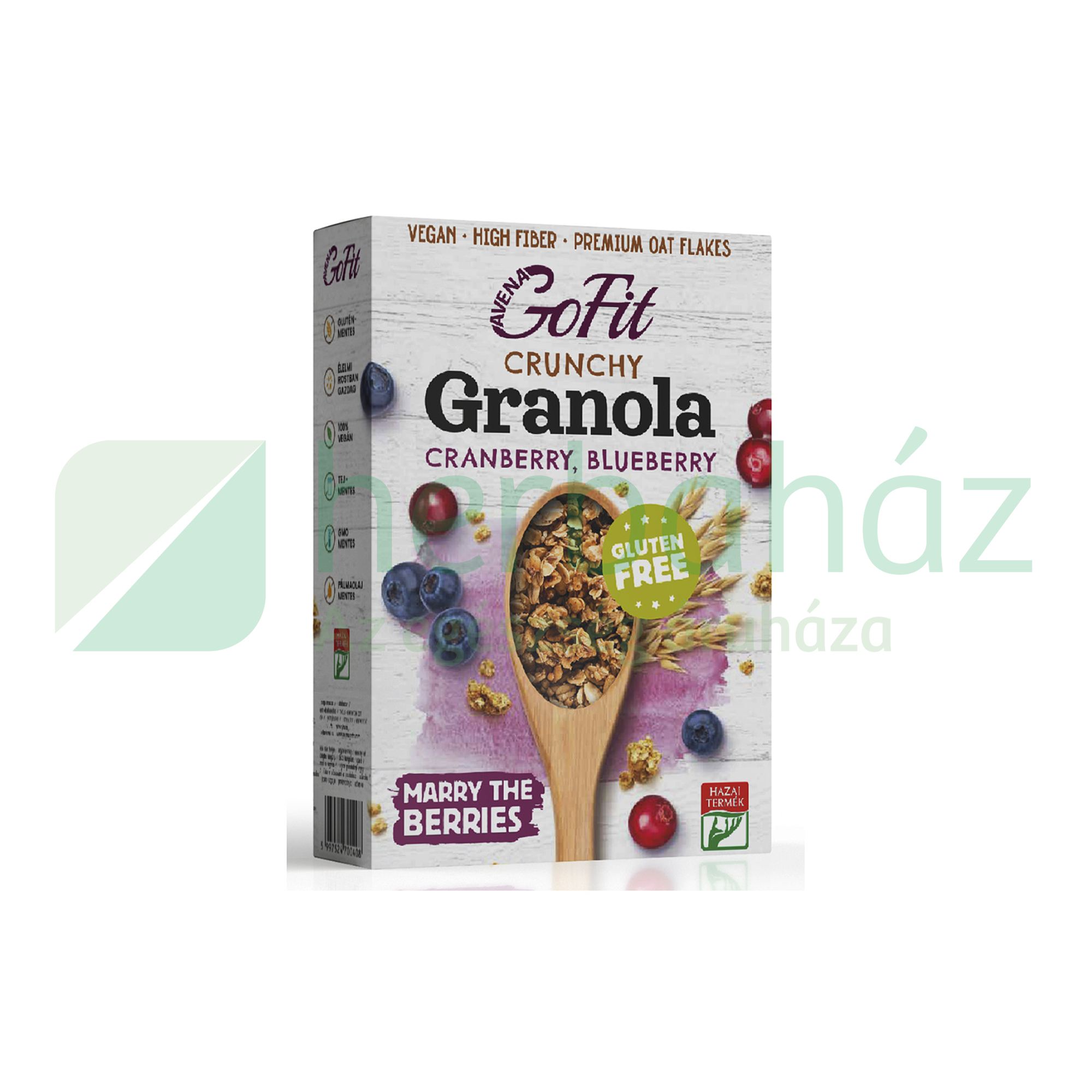 GLUTÉNMENTES GOFIT AVENA GRANOLA ÁFONYÁS 250G