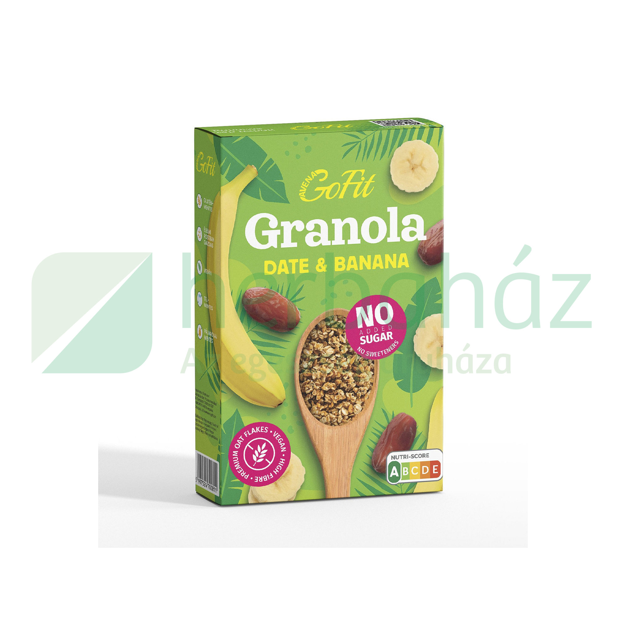 GLUTÉNMENTES GOFIT AVENA GRANOLA DATOLYÁS-BANÁNOS 250G
