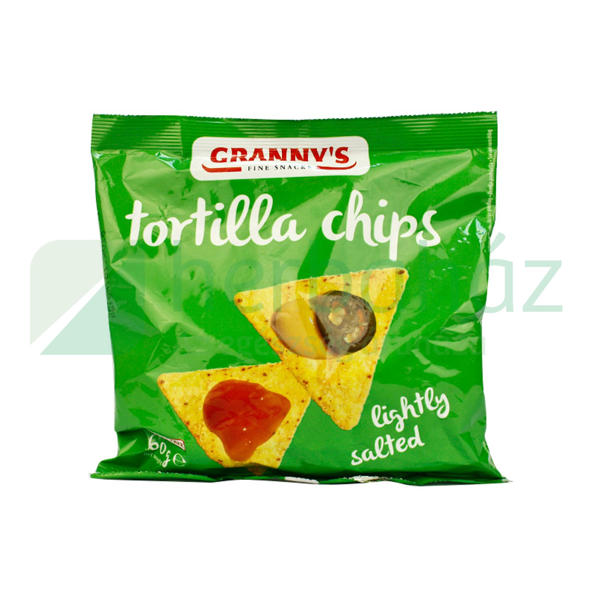 GLUTÉNMENTES GRANNYS NATÚR TORTILLA CHIPS 60G