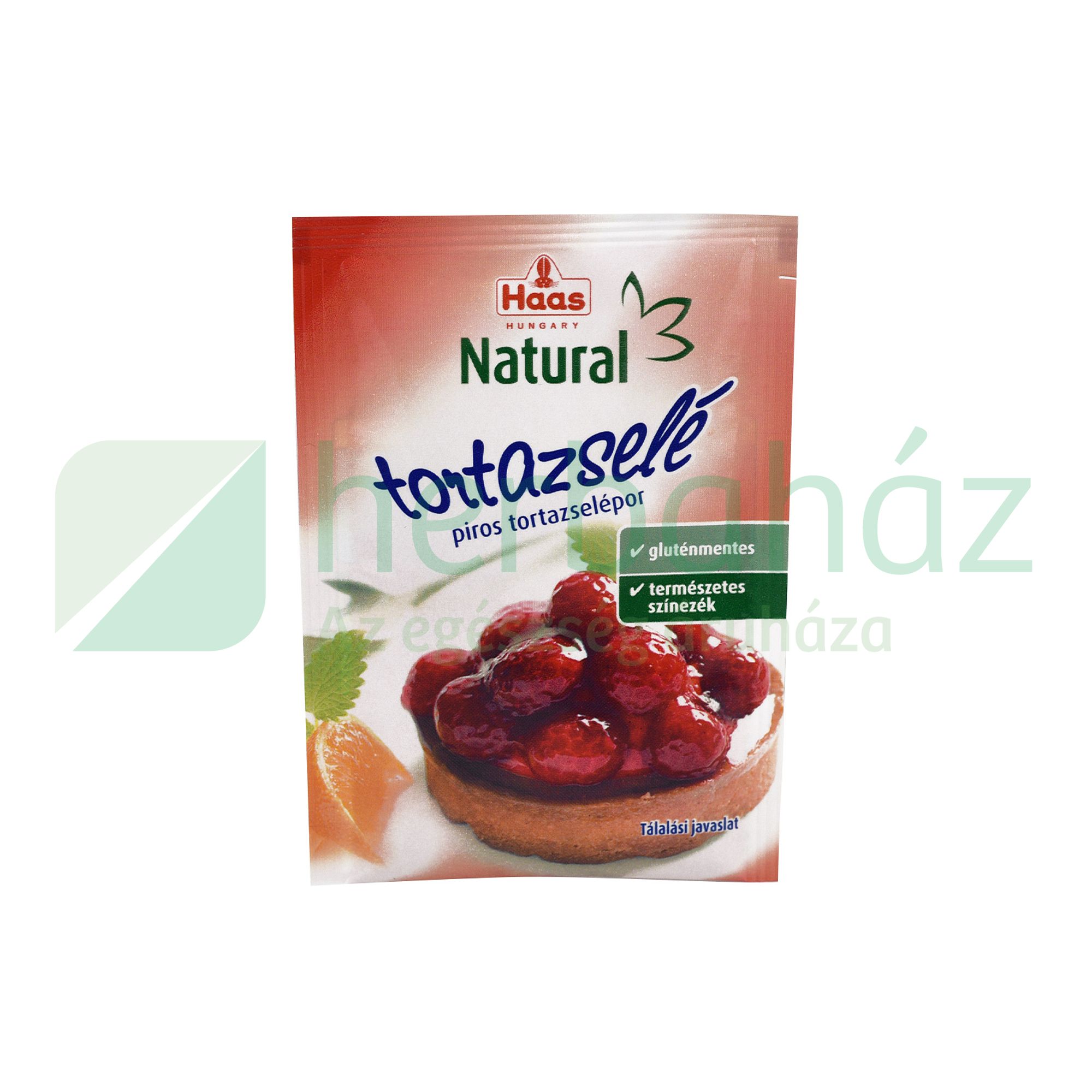 GLUTÉNMENTES HAAS NATURAL PIROS TORTAZSELÉPOR 11G