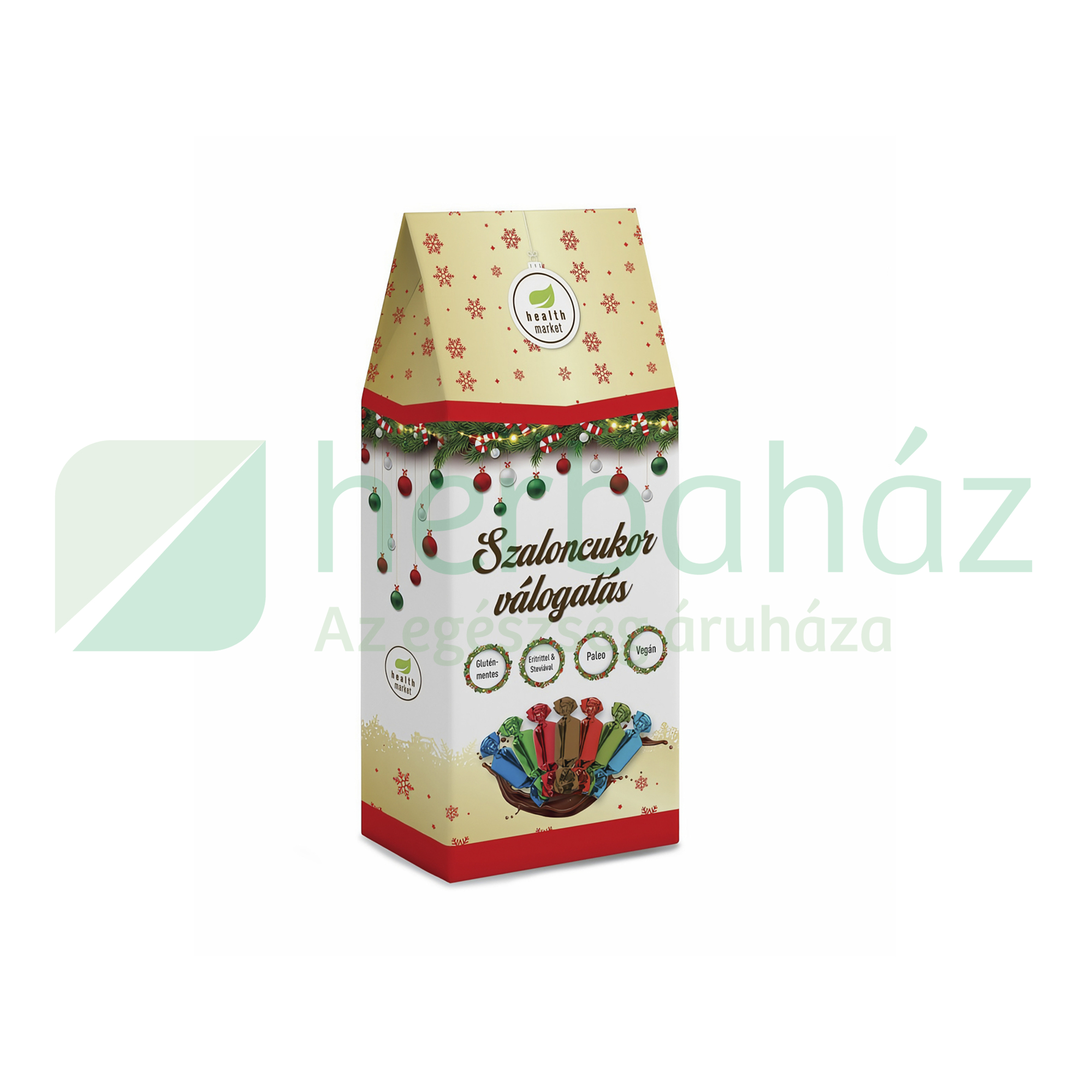 GLUTÉNMENTES HEALTH MARKET SZALONCUKOR VÁLOGATÁS 250G