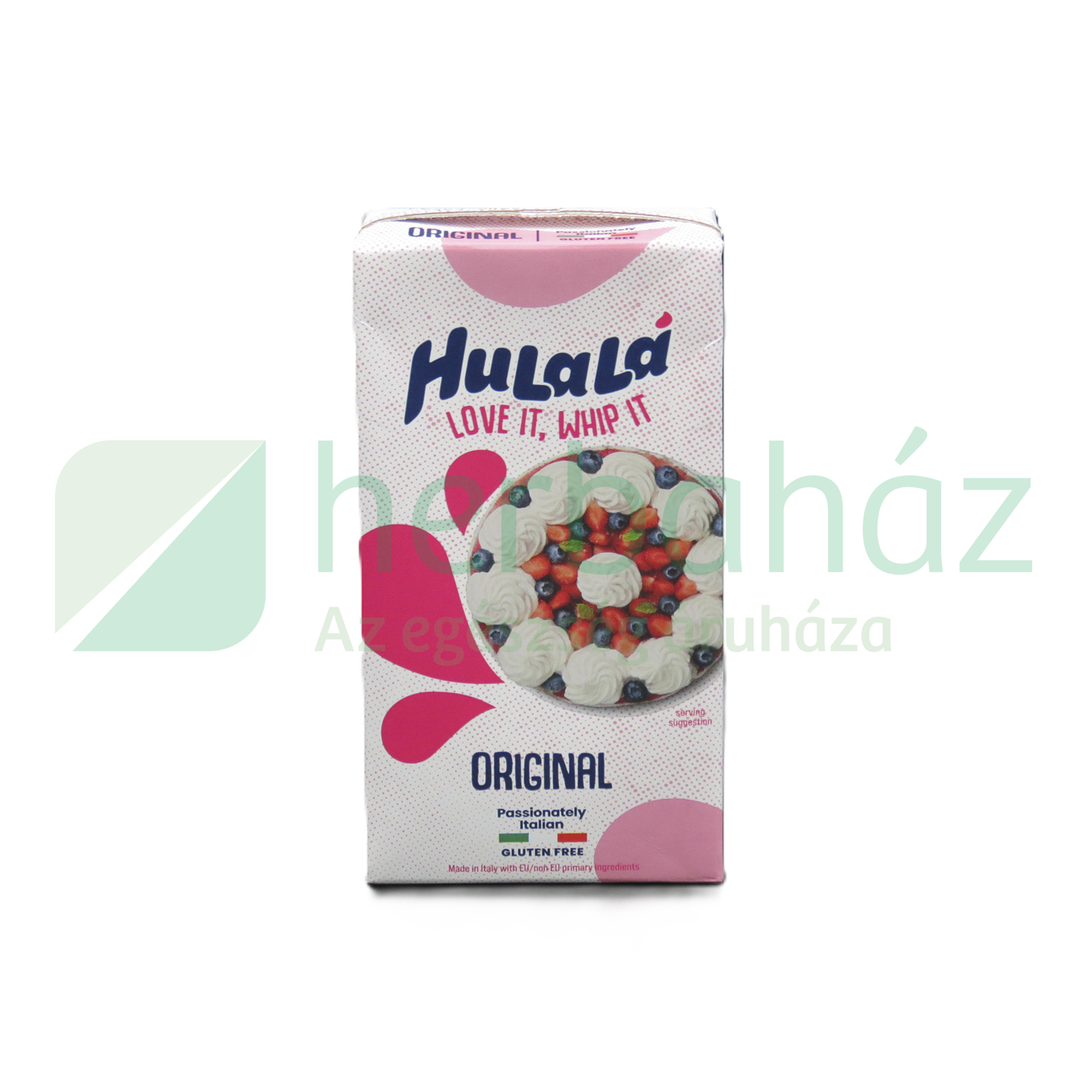 GLUTÉNMENTES HULALA CUKRÁSZATI NÖVÉNYI HABALAPANYAG 500ML